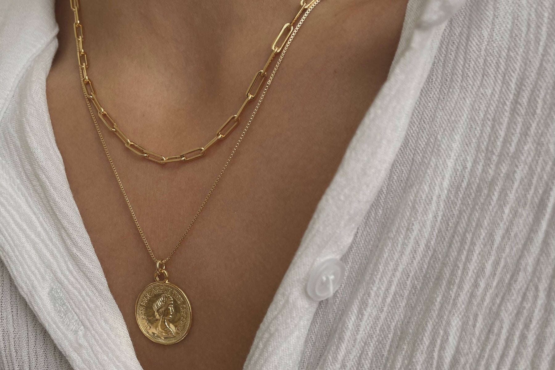 שרשראות ציפוי זהב