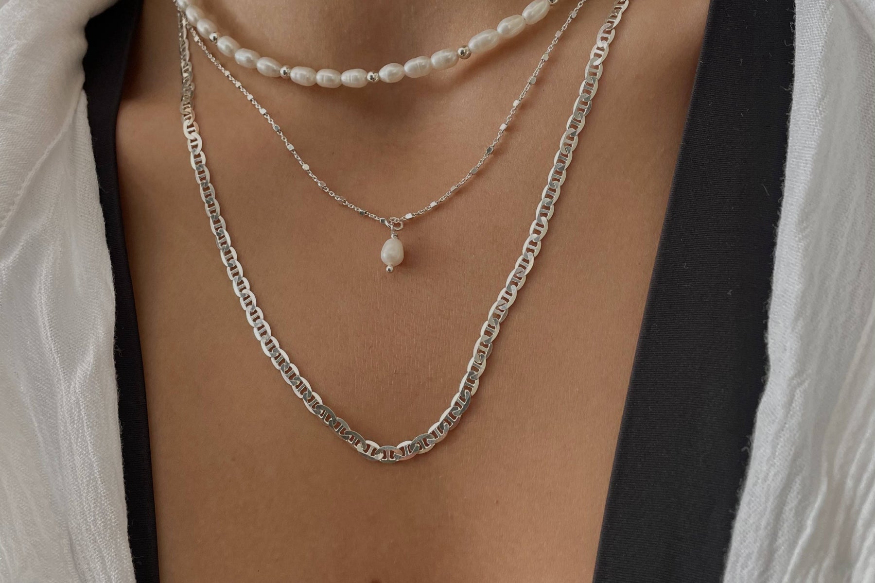 שרשראות כסף סטרלינג 925