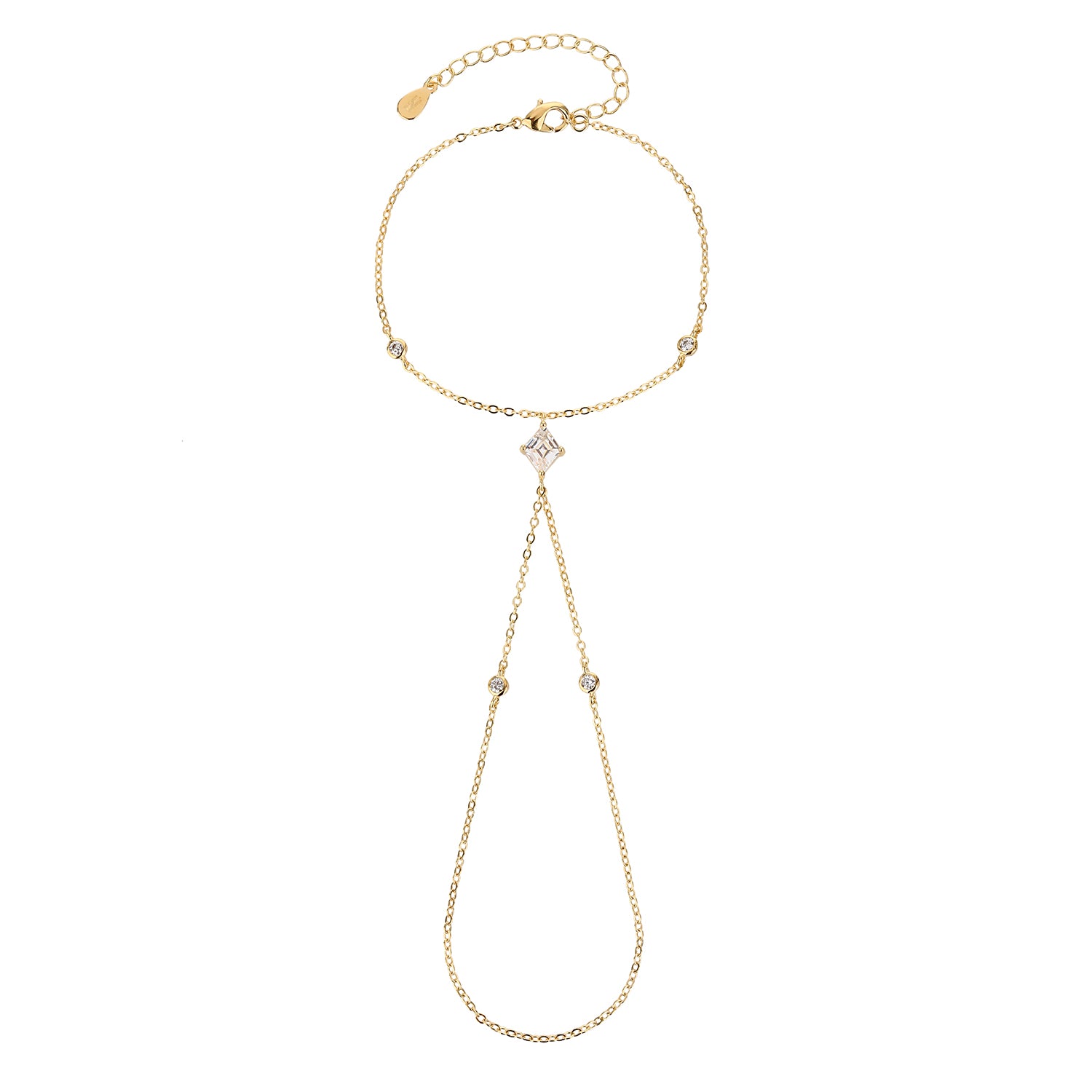 צמיד לירה ציפוי זהב