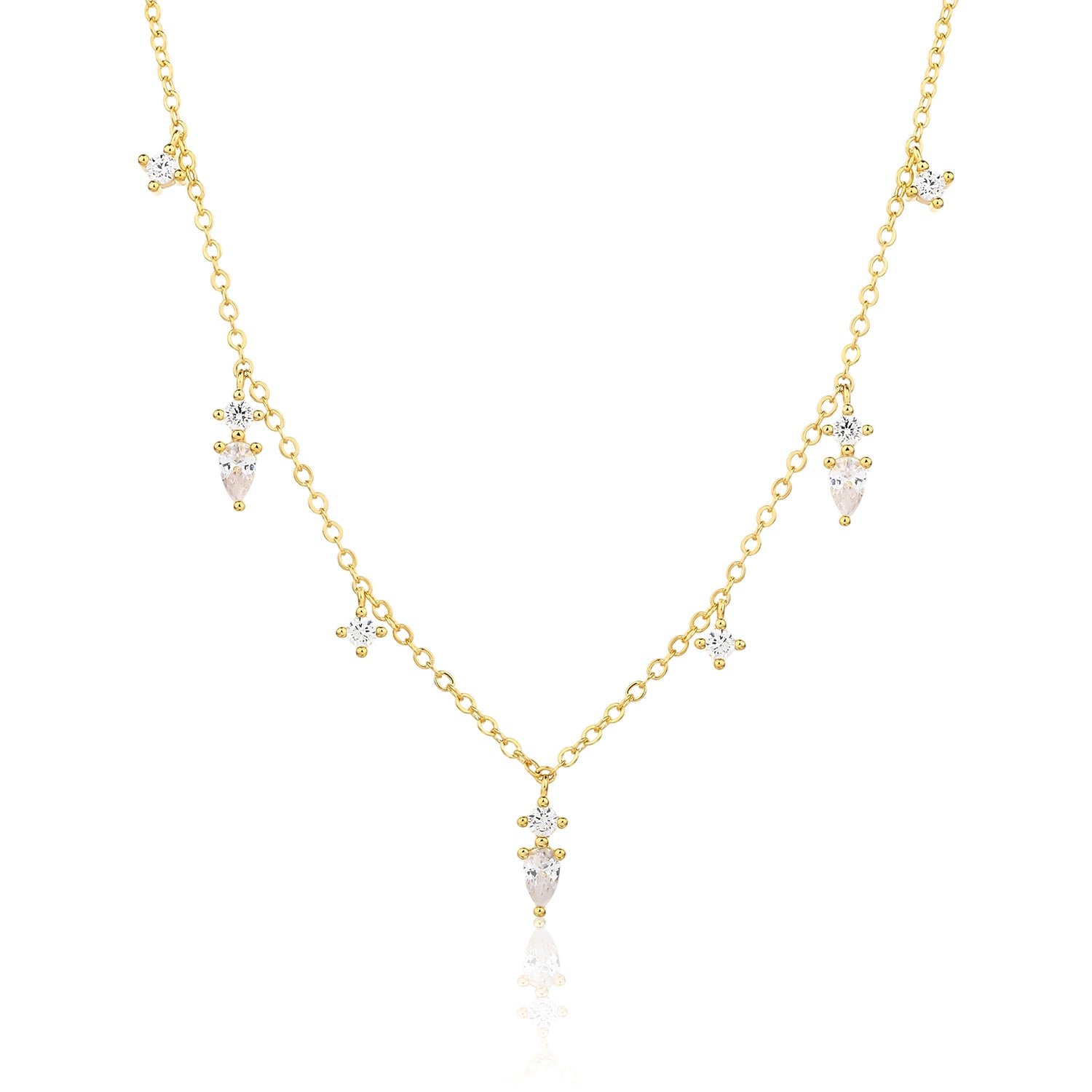 שרשרת אייבי ציפוי זהב