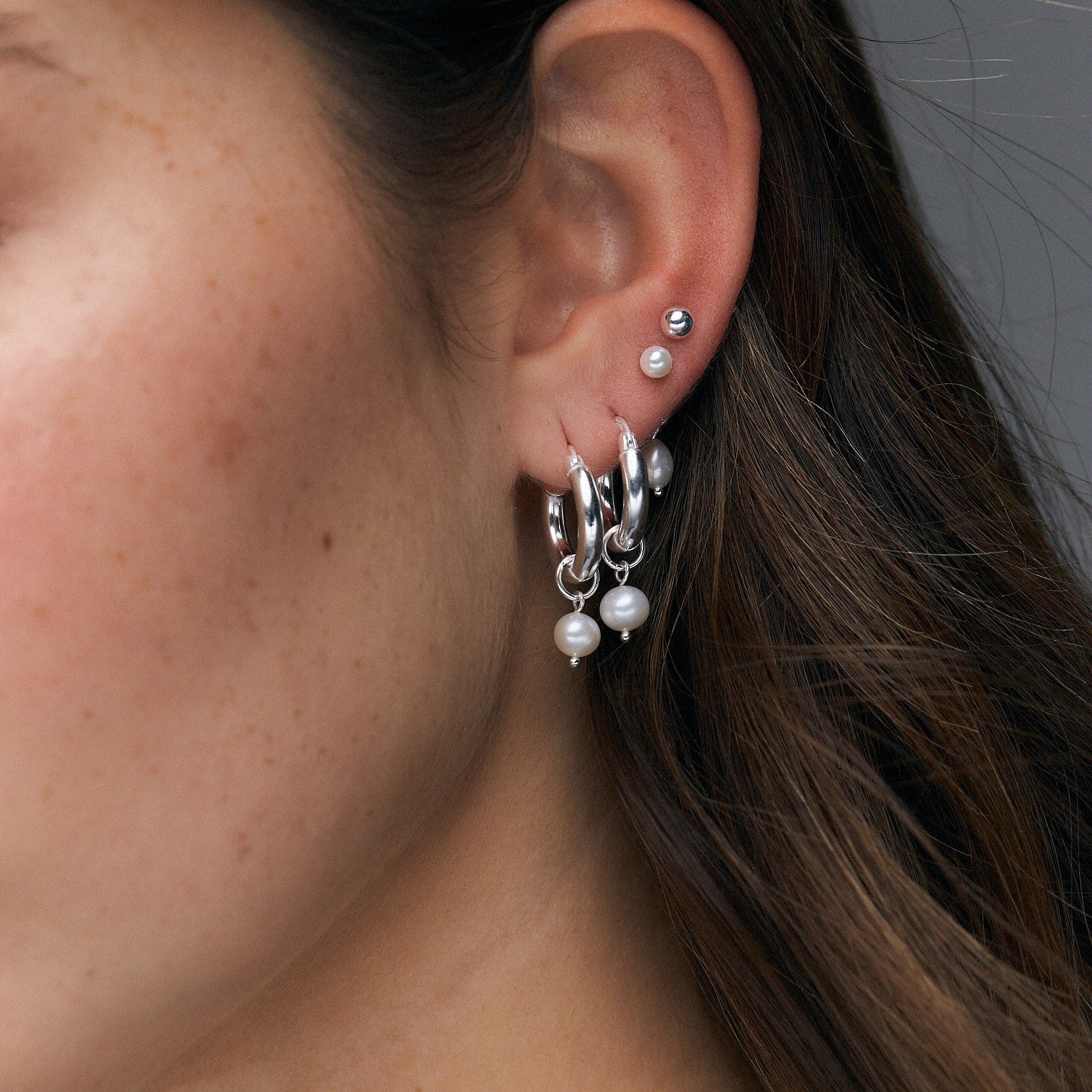 סט עגילי הלנה כסף 925