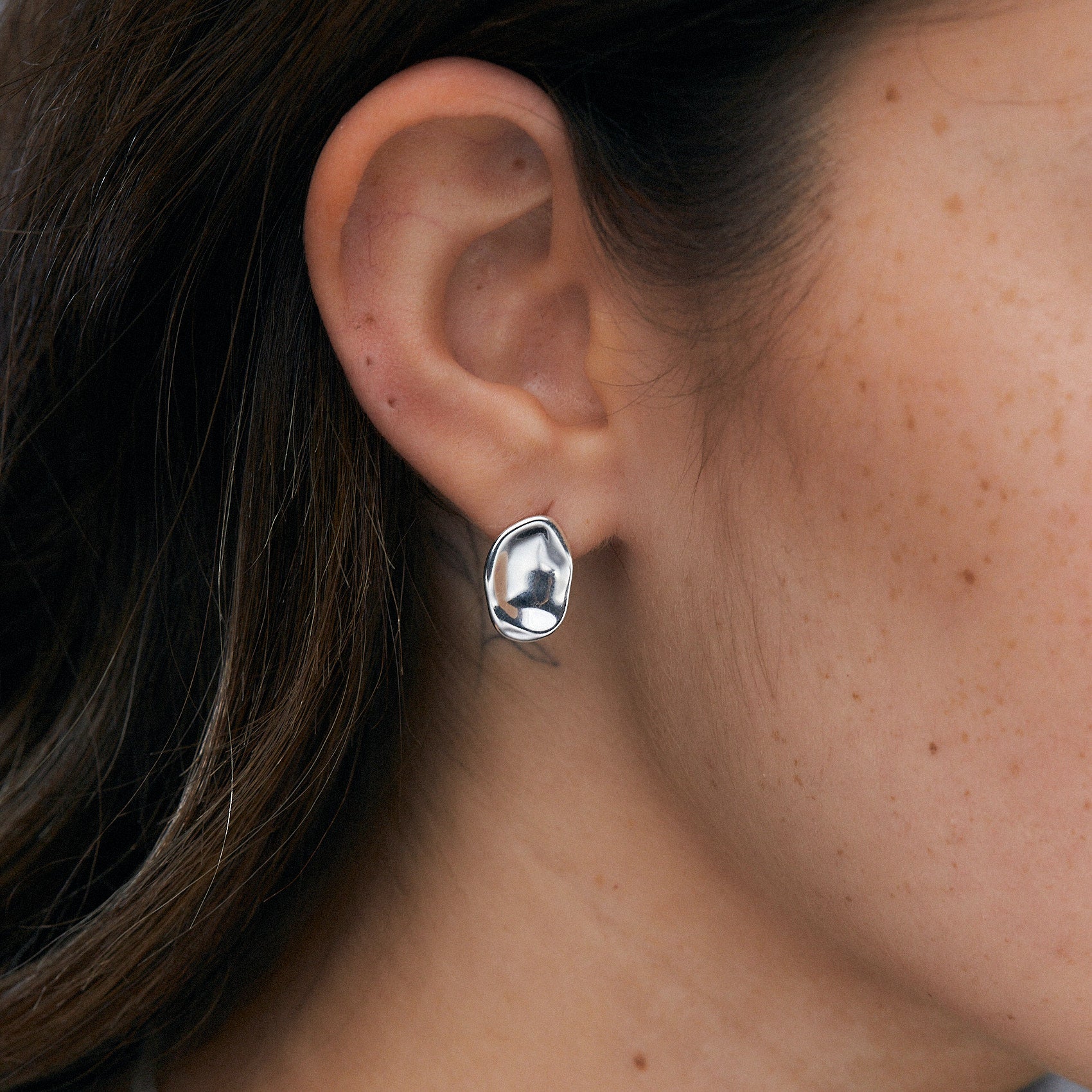 עגילי נטשה כסף 925