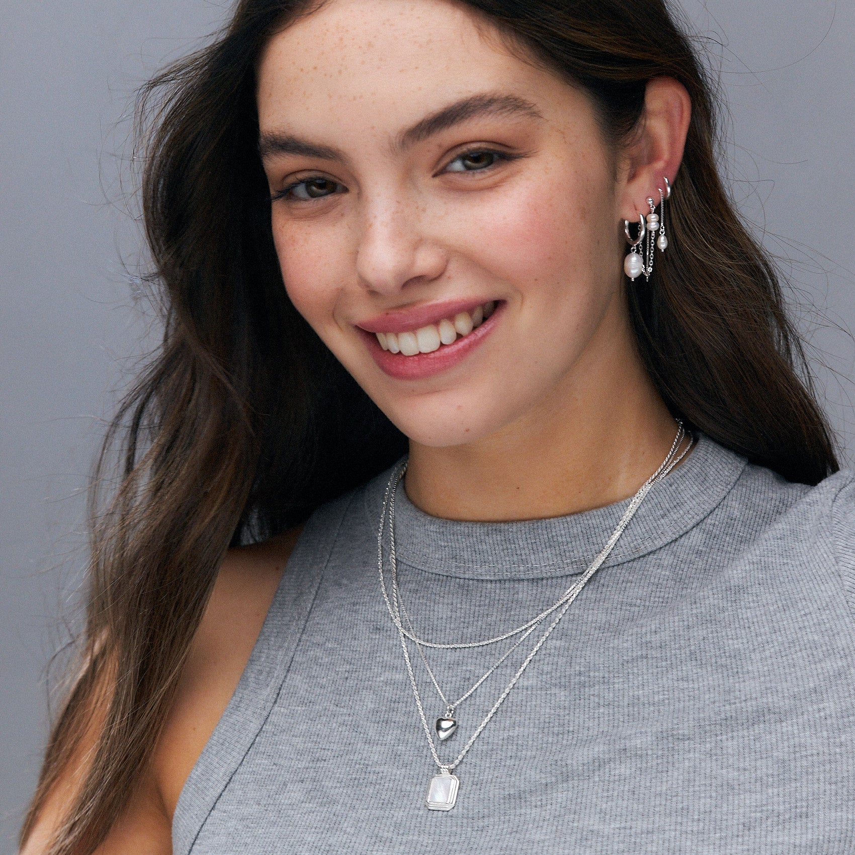 סט אליסיה כסף 925