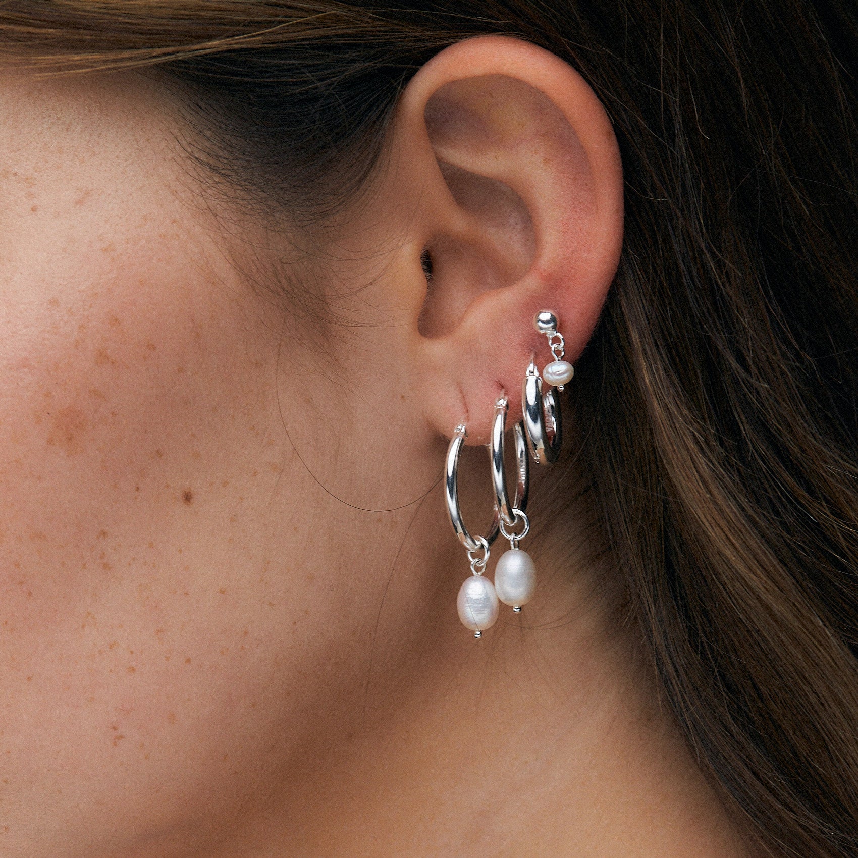 סט גרטה כסף 925