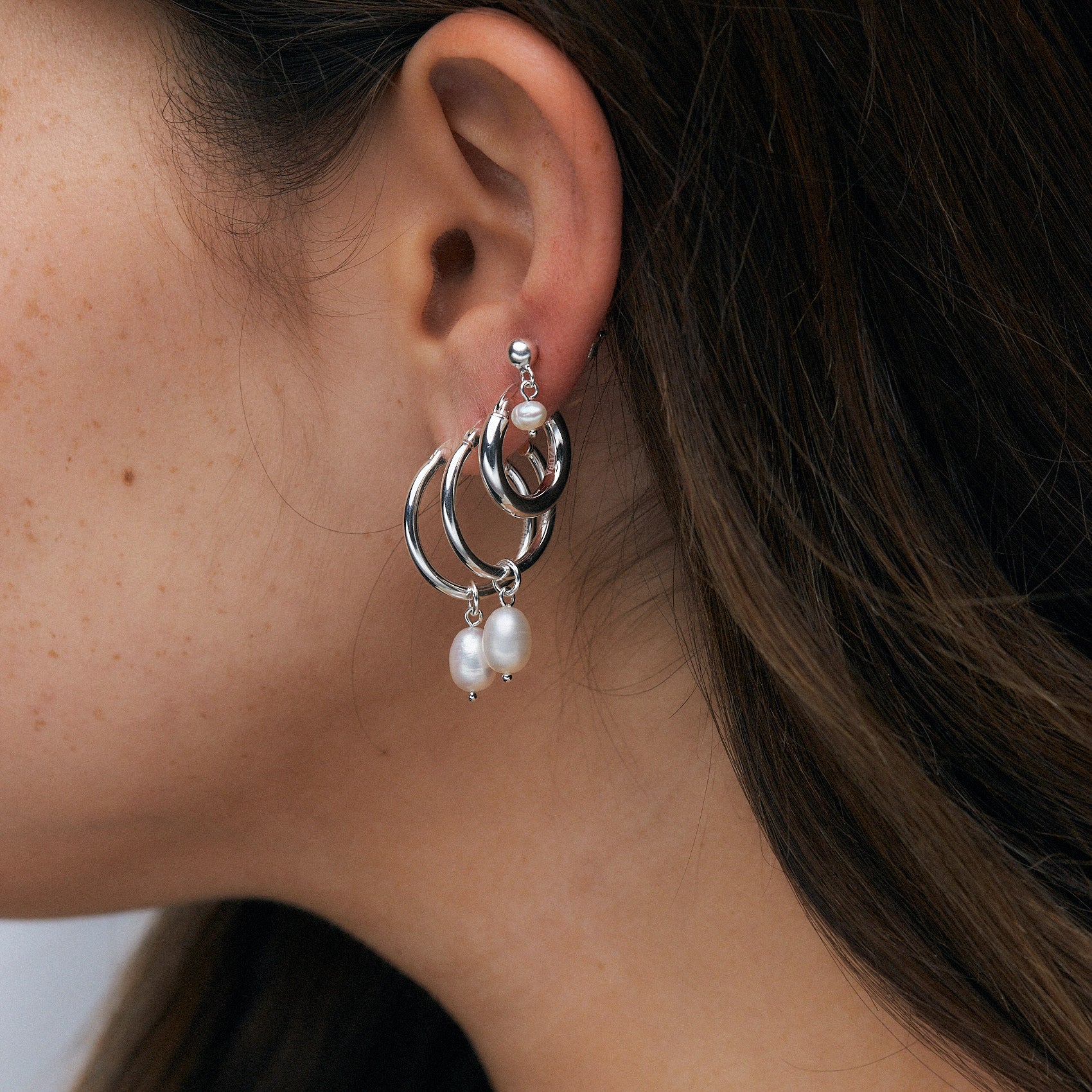 סט גרטה כסף 925