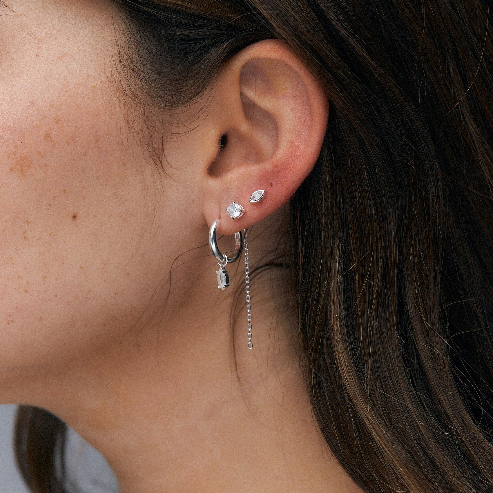 סט מריסה כסף 925