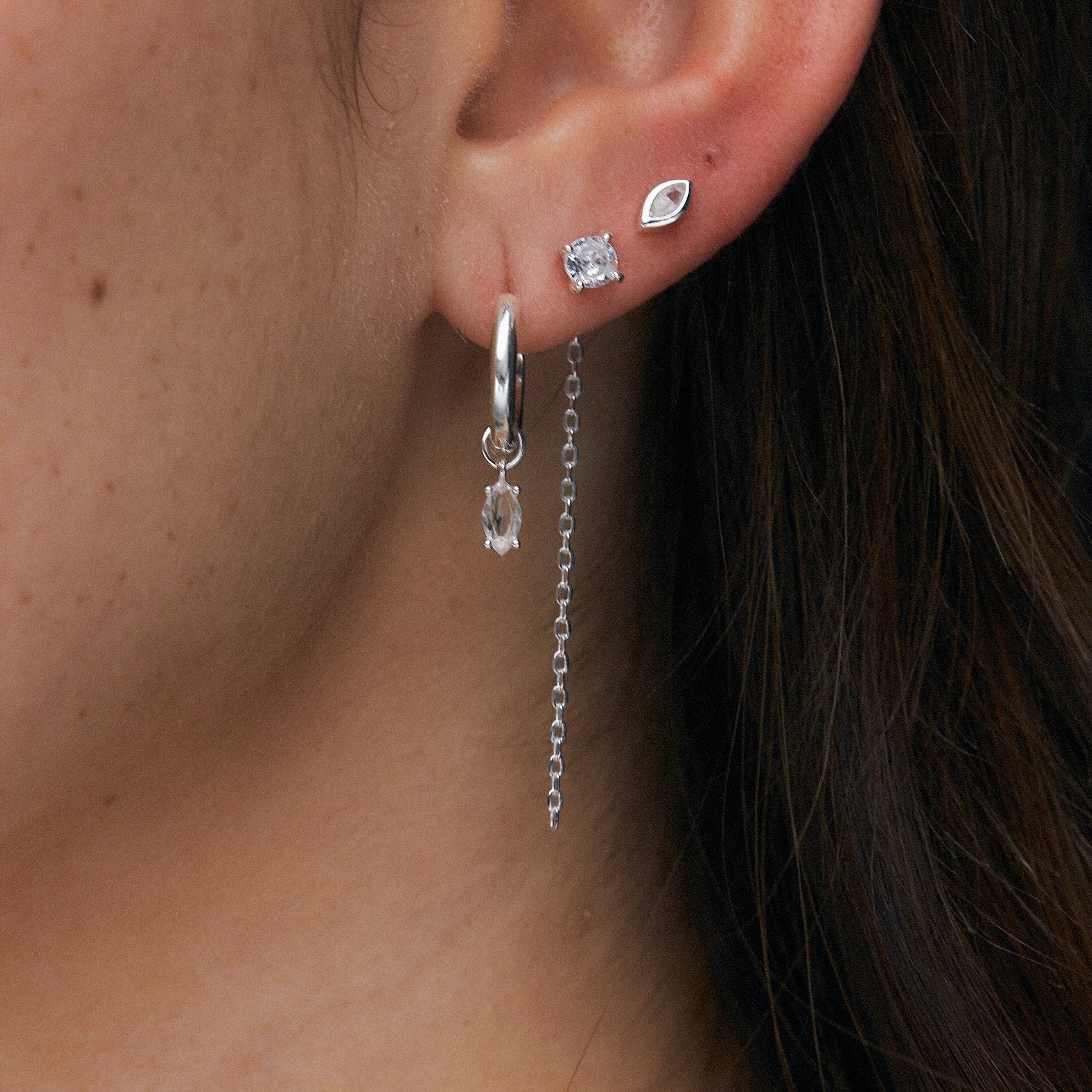 סט מריסה כסף 925