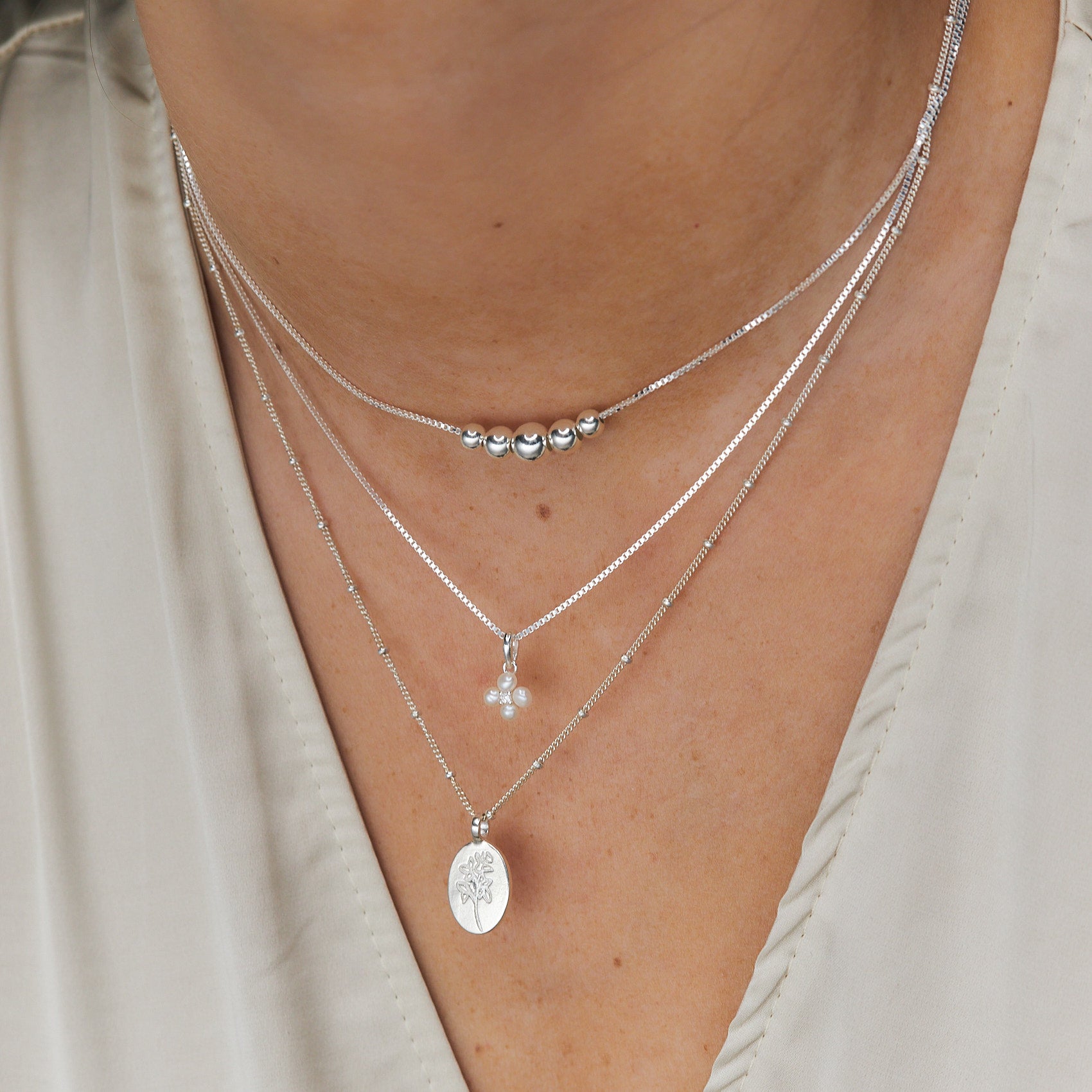 שרשרת סנואו כסף 925