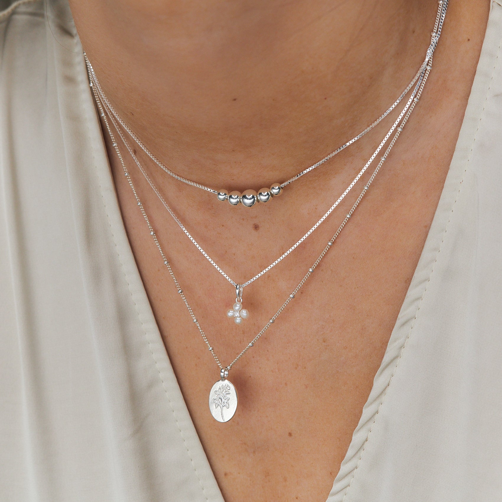 שרשרת סנואו כסף 925