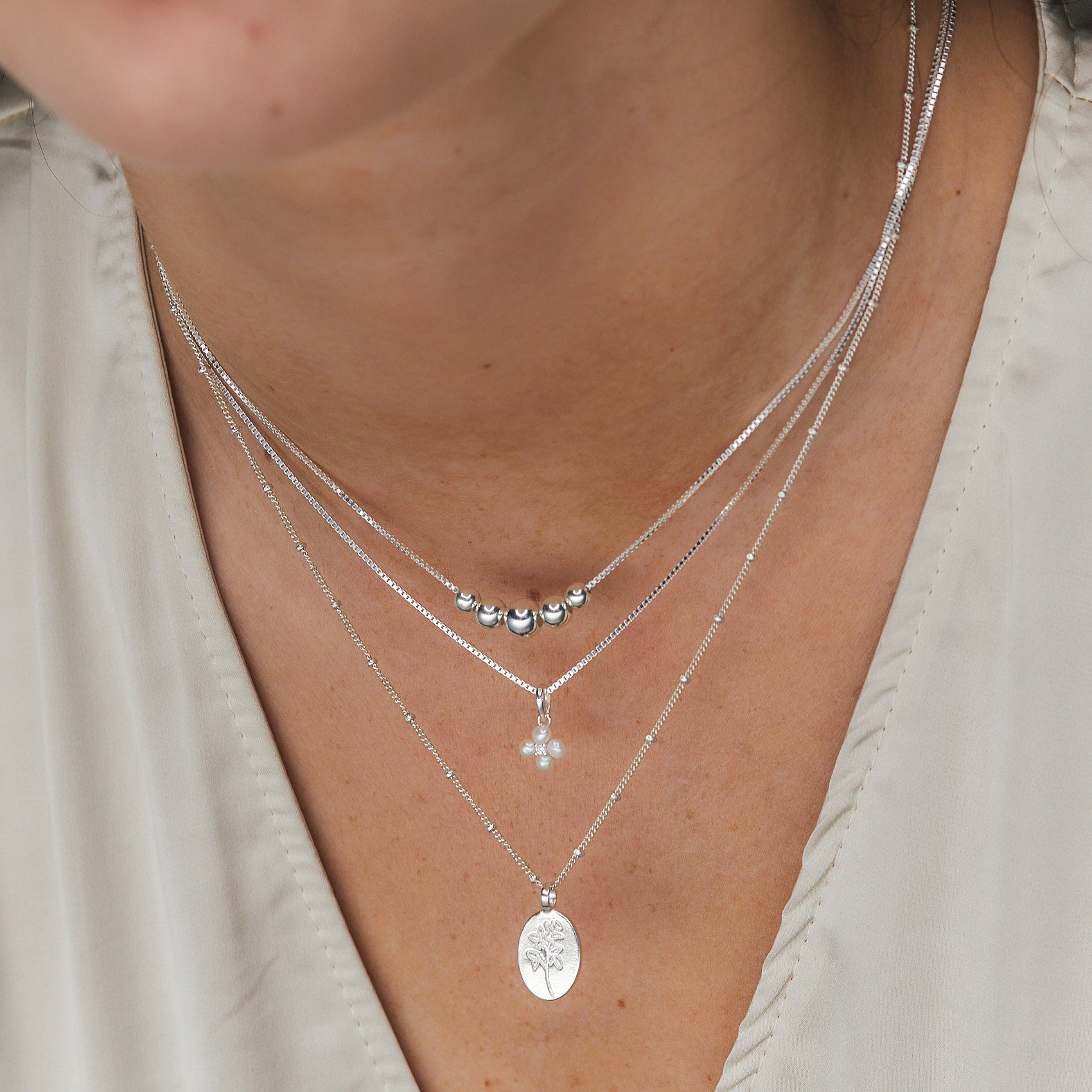 שרשרת סנואו כסף 925