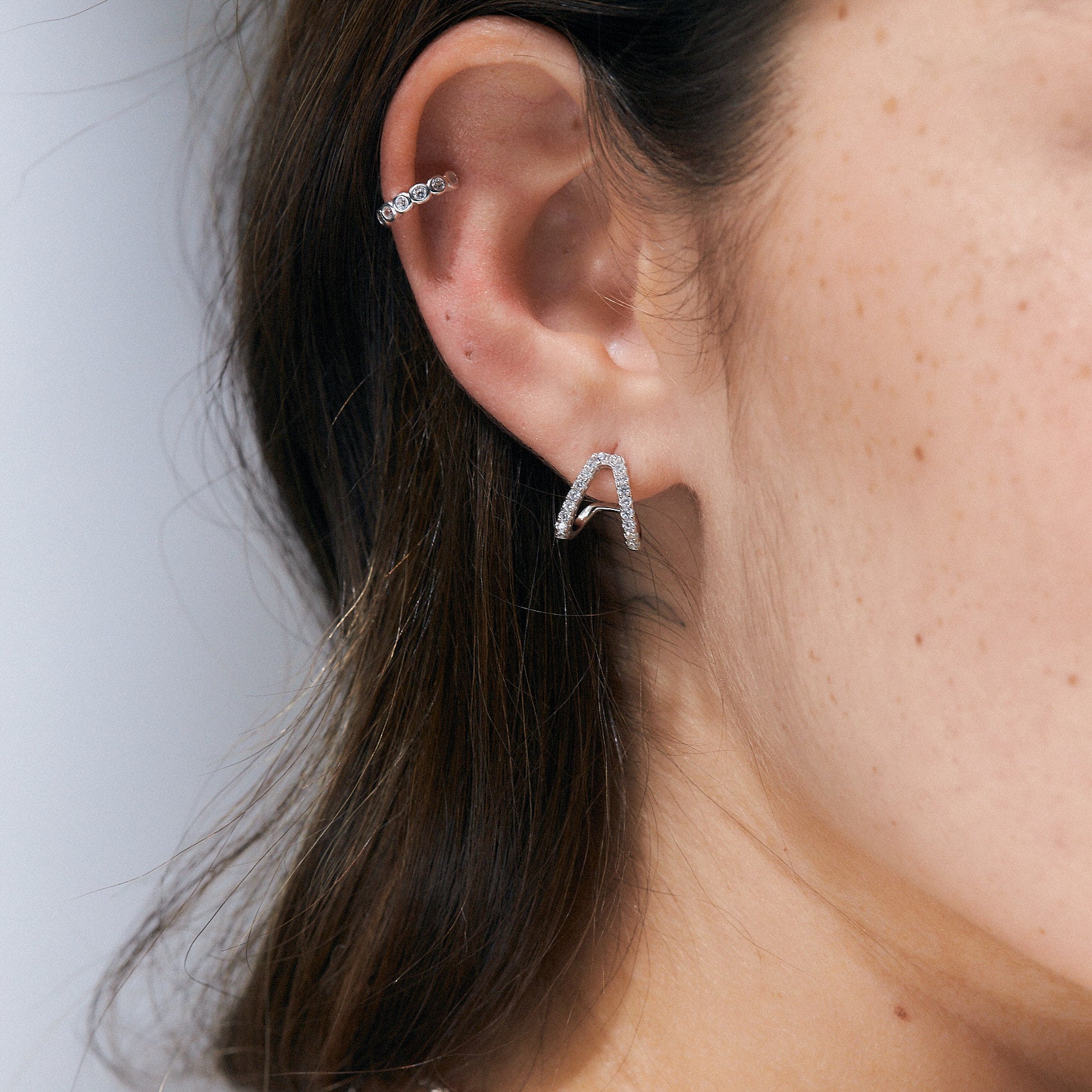 עגילי ניה כסף 925