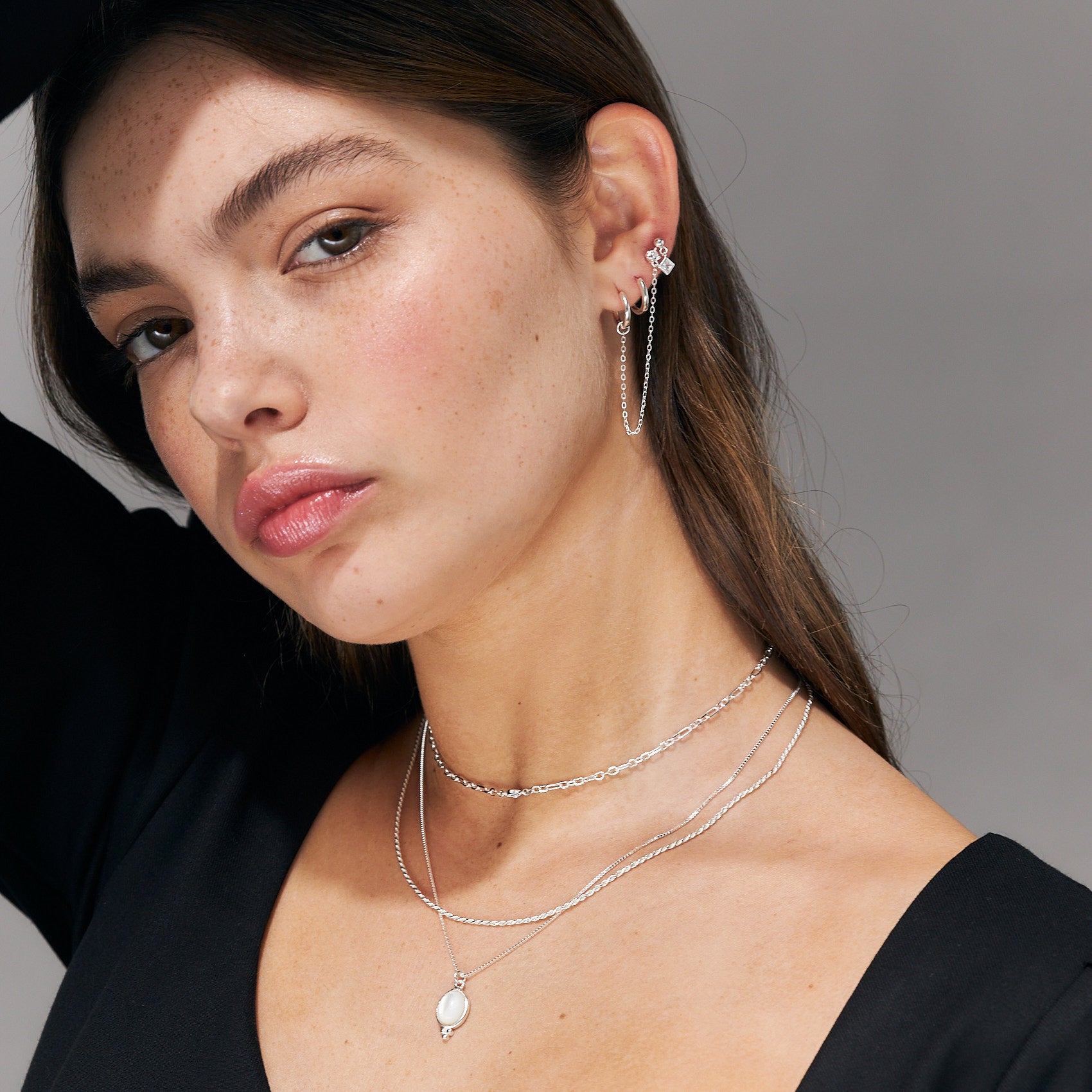 925 שרשרת פדריקה כסף