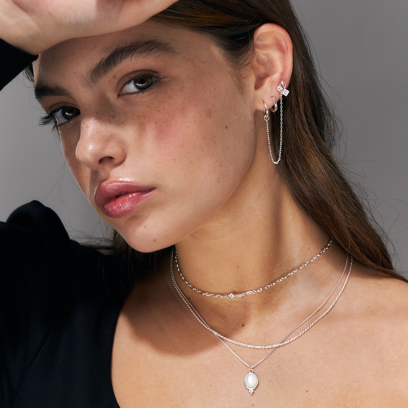 925 שרשרת פדריקה כסף