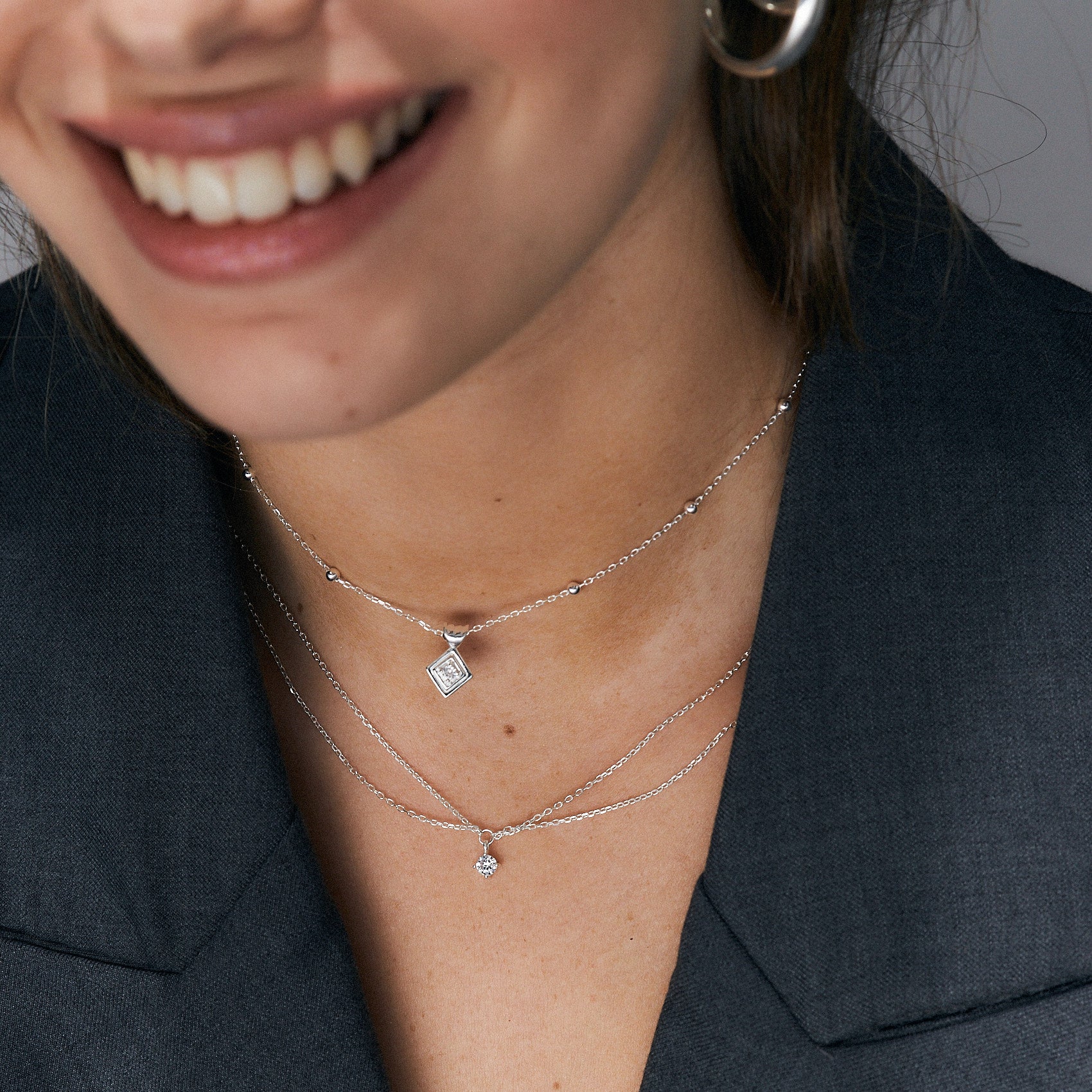 שרשרת אריאנה כסף 925