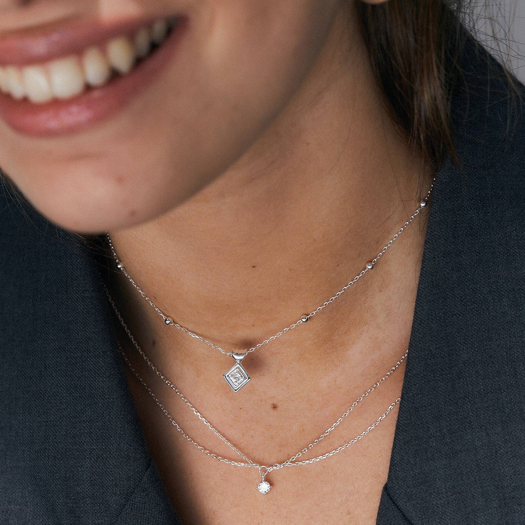 925 שרשרת קלאודיה כסף