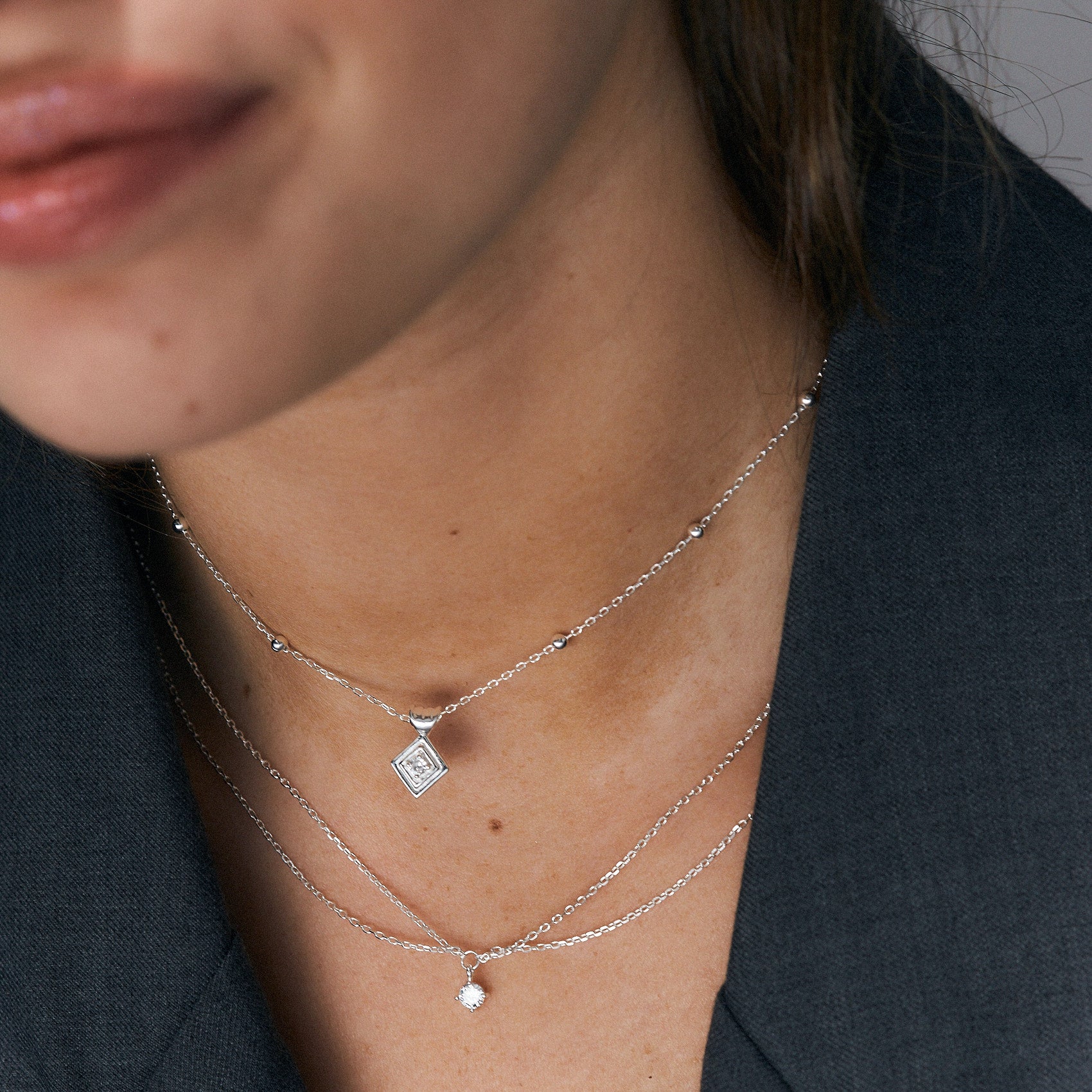 שרשרת אריאנה כסף 925