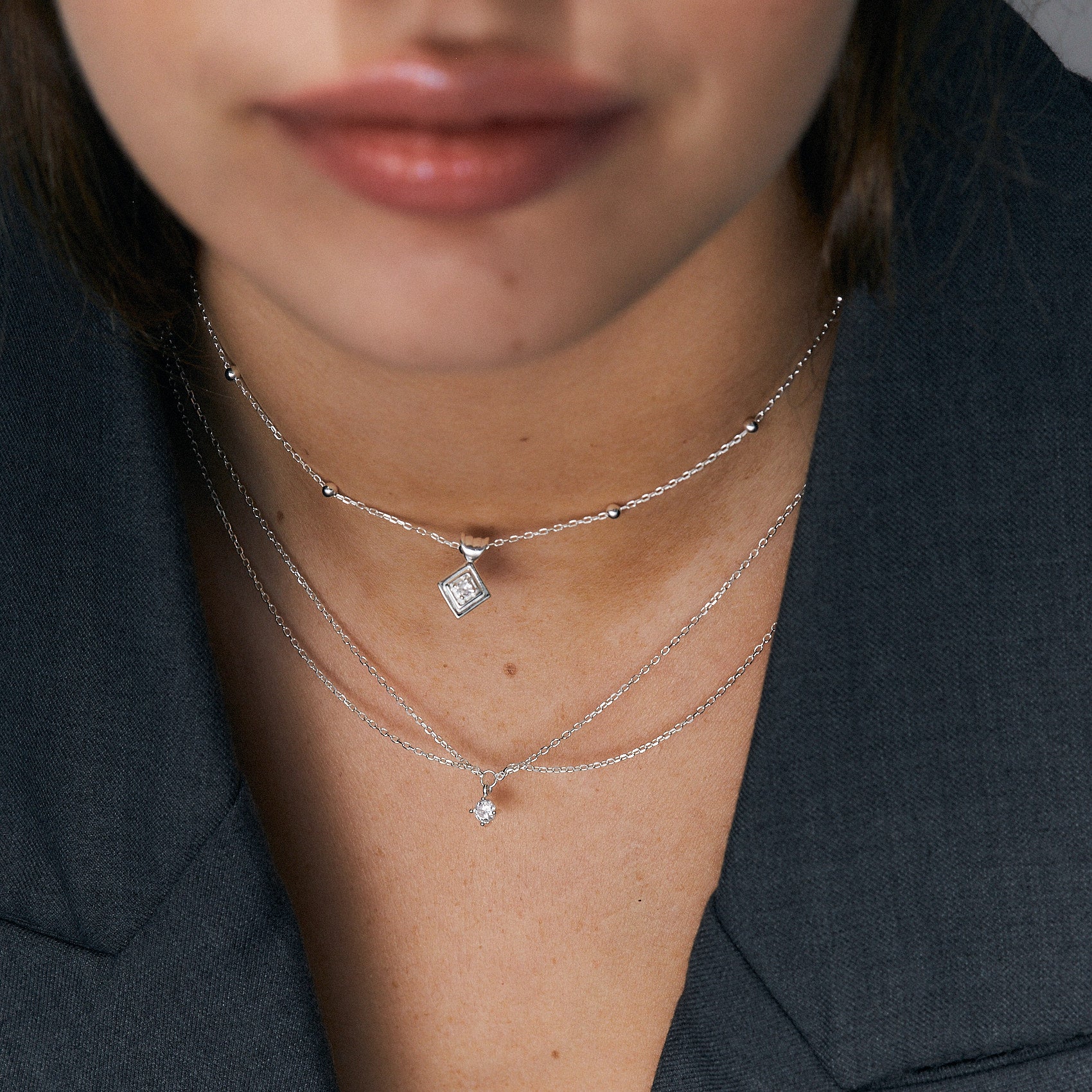 שרשרת אריאנה כסף 925