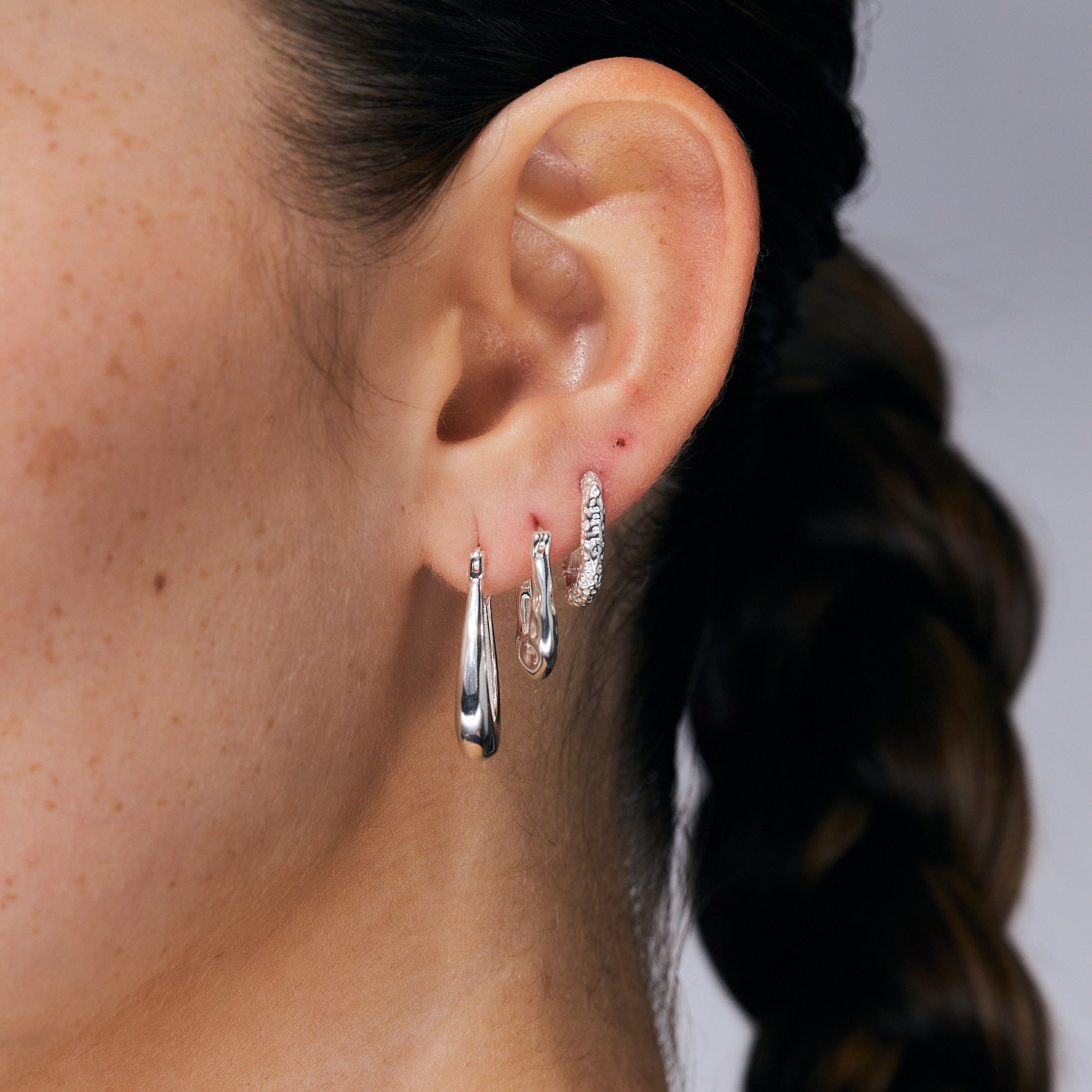 עגילי ג'סי כסף 925