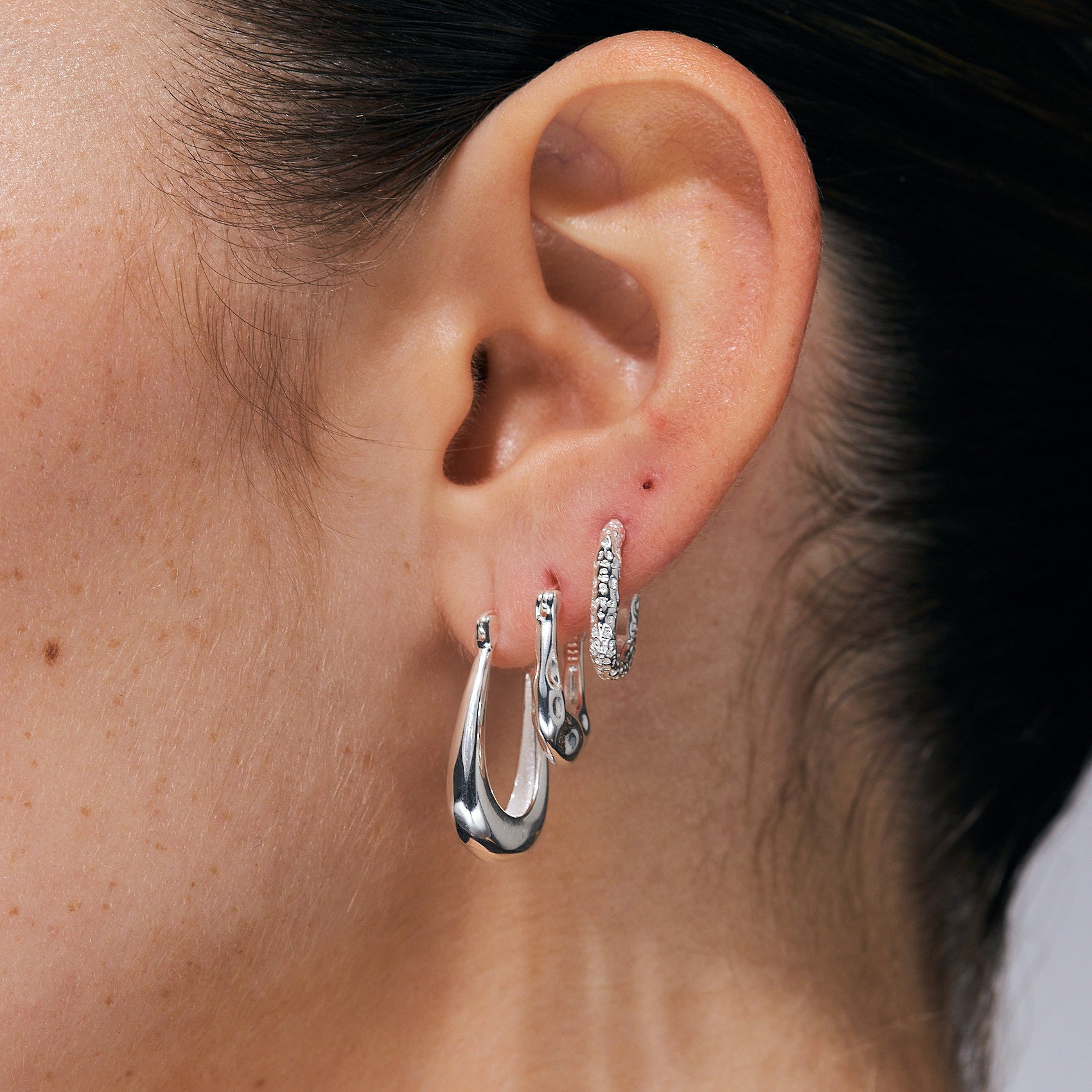 עגילי רות כסף 925