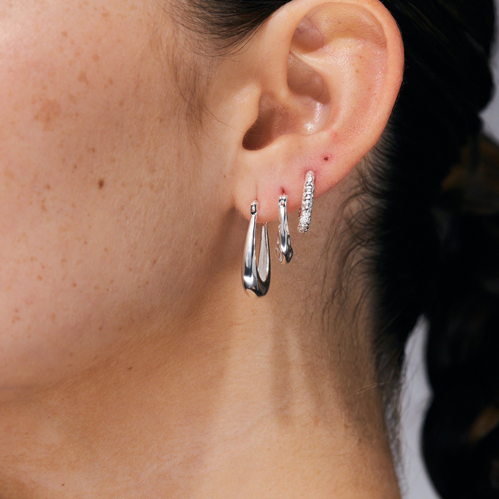 עגילי רות כסף 925