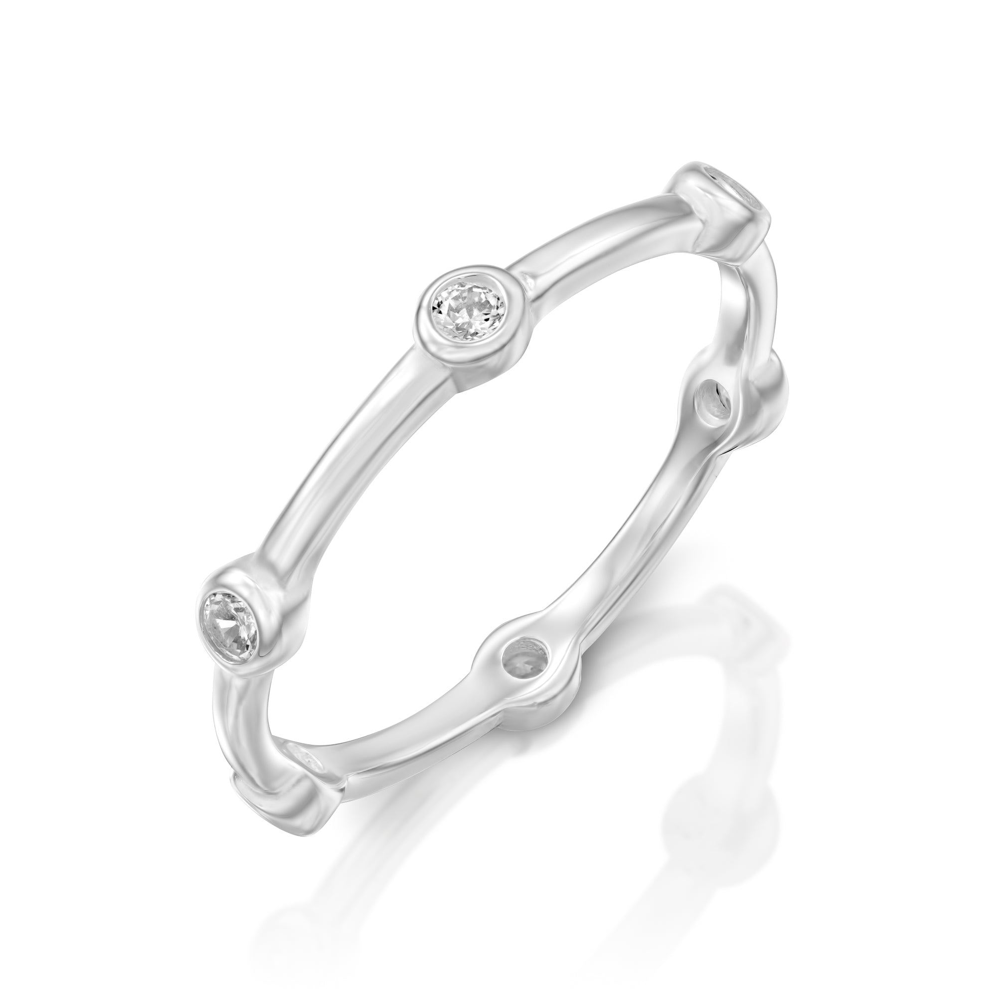 טבעת שרלוט כסף 925