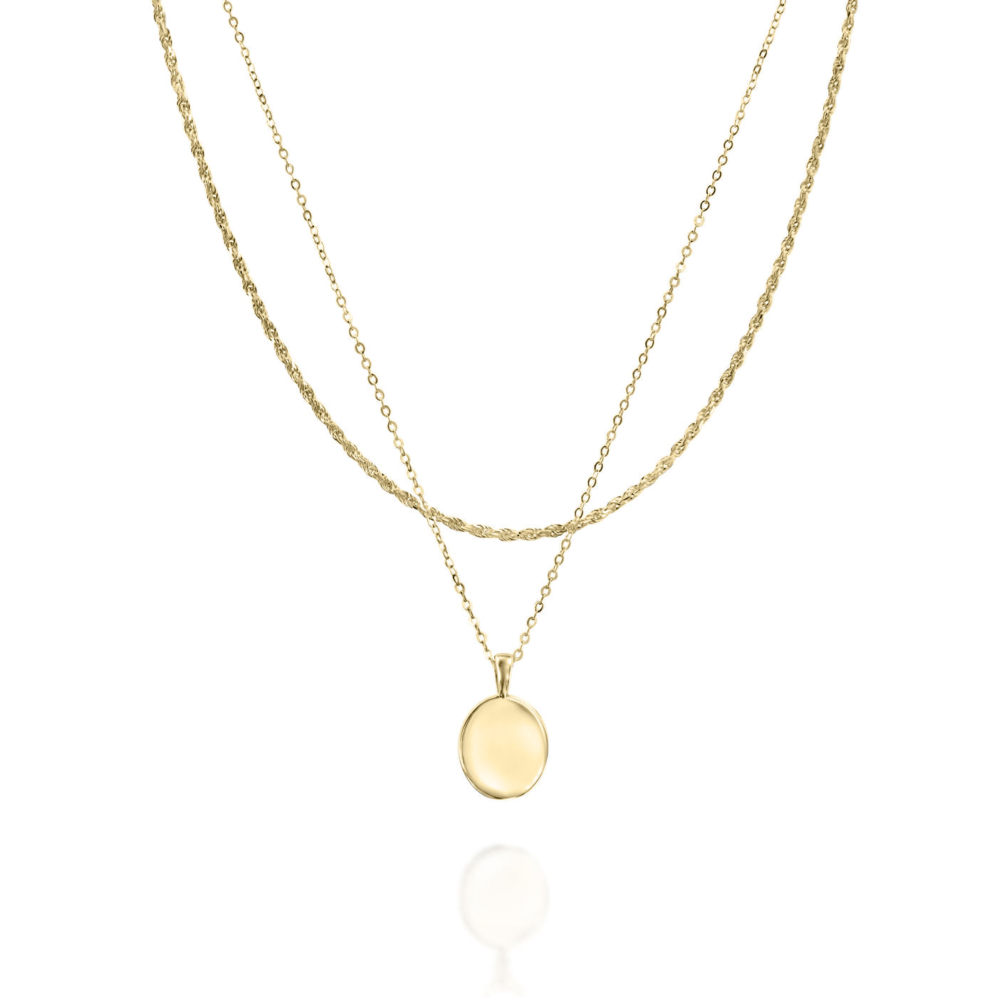 שרשרת סולדד ציפוי זהב