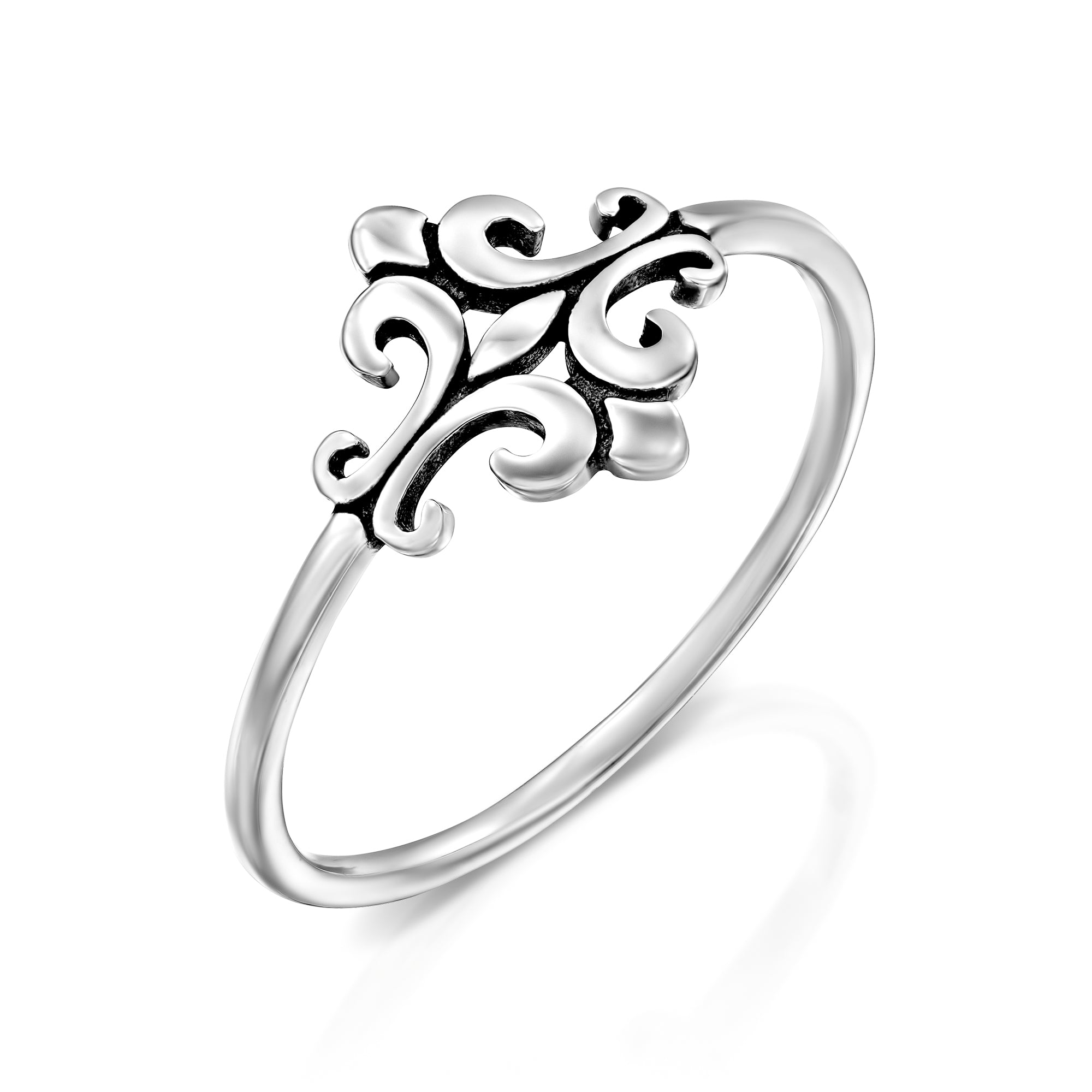 טבעת אשלי כסף 925