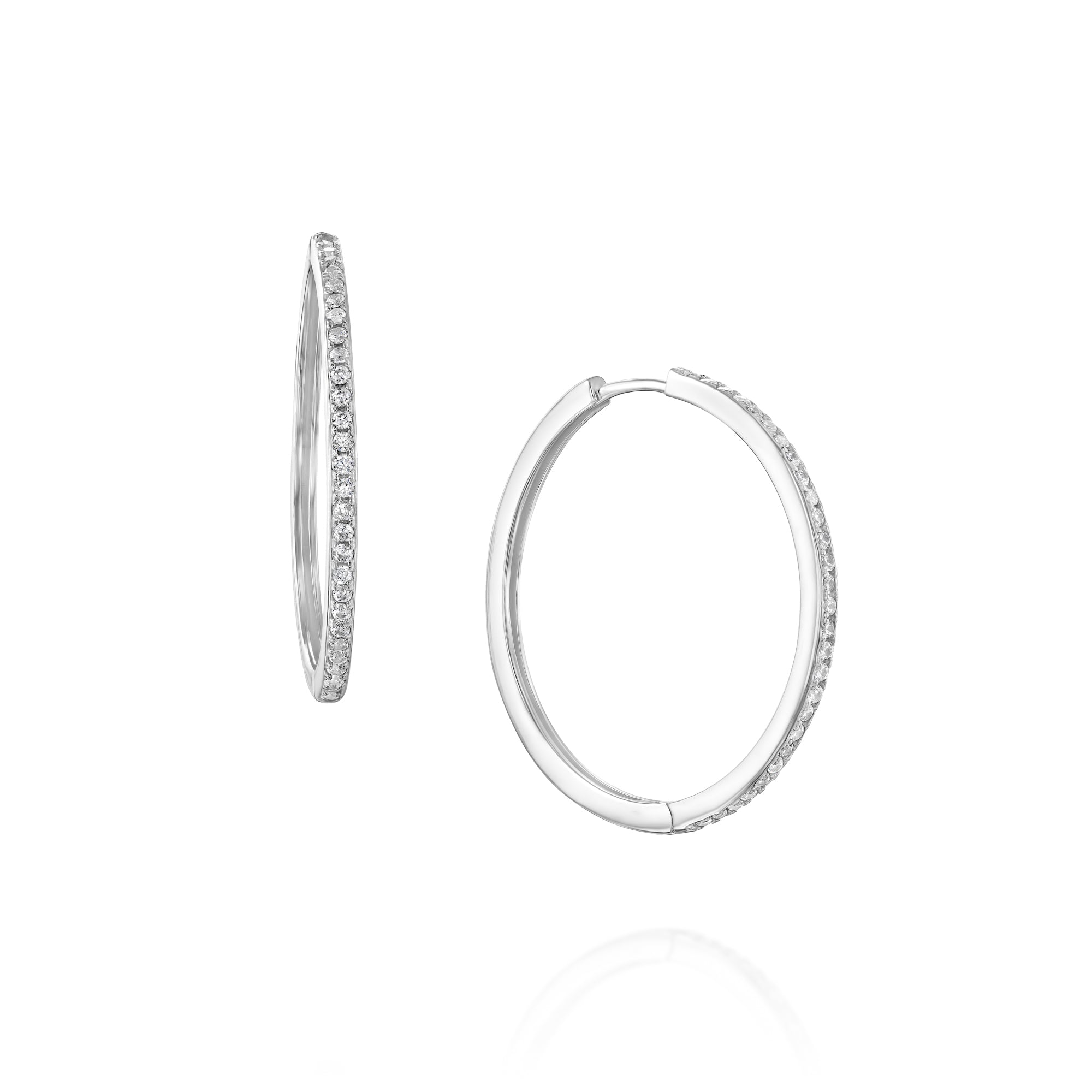 עגילי מלו כסף 925 L