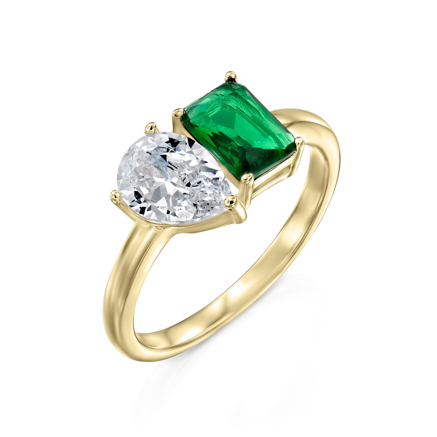 טבעת קתרינה ציפוי זהב