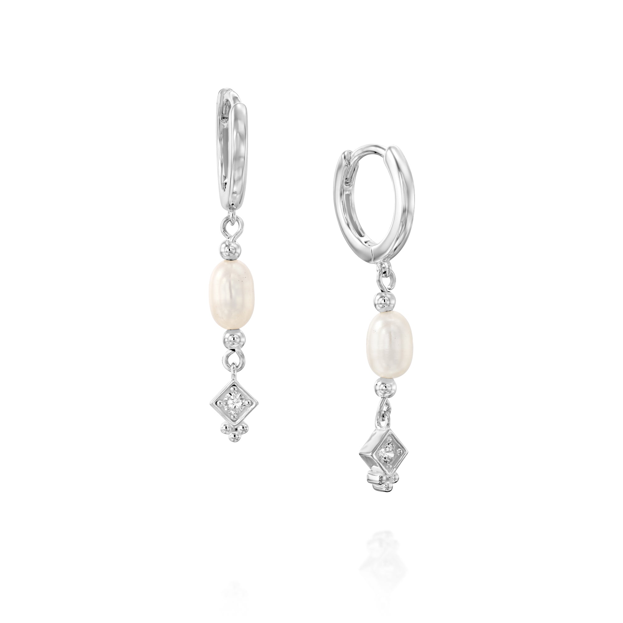 עגילי רומא כסף 925