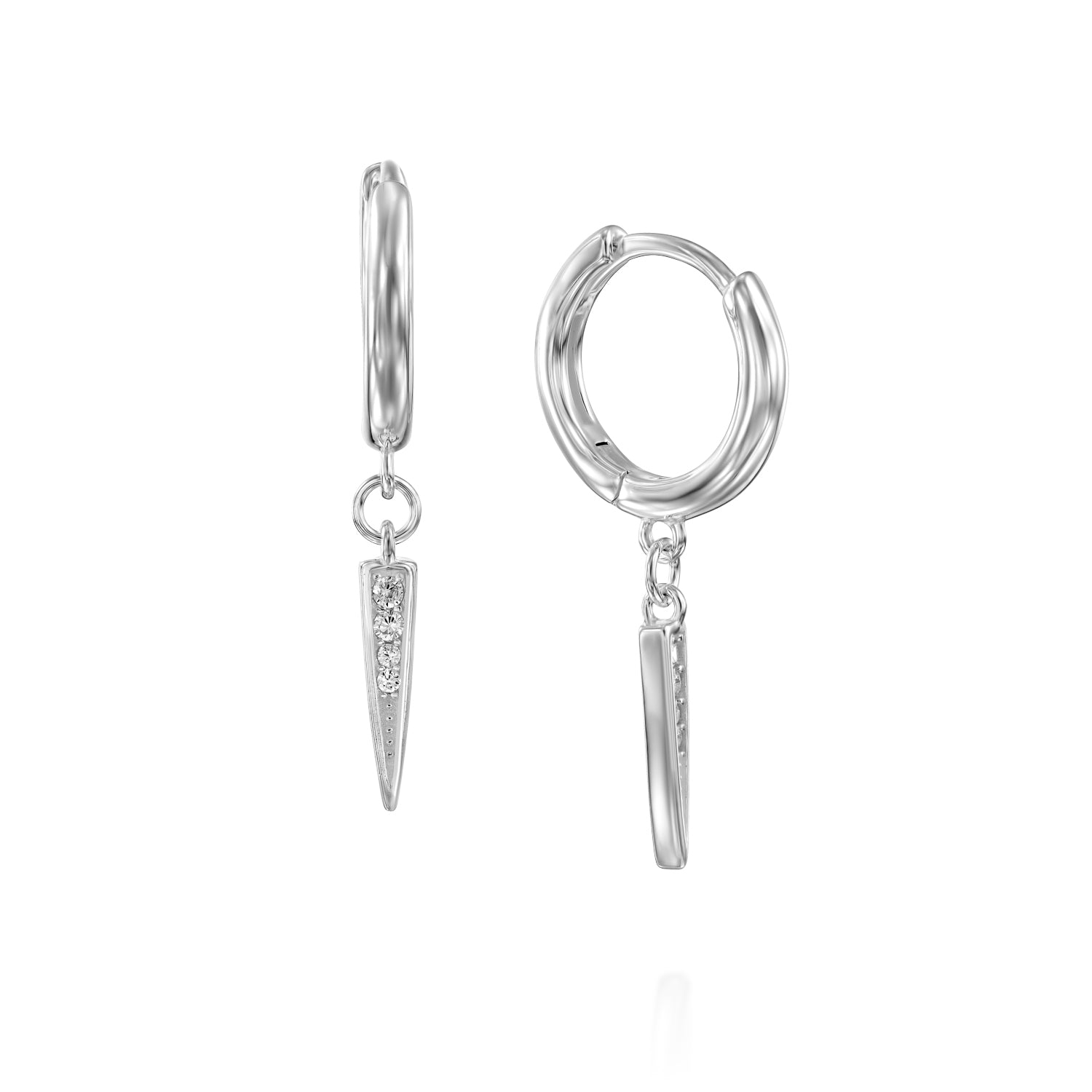 עגילי ג'ולייטה כסף 925