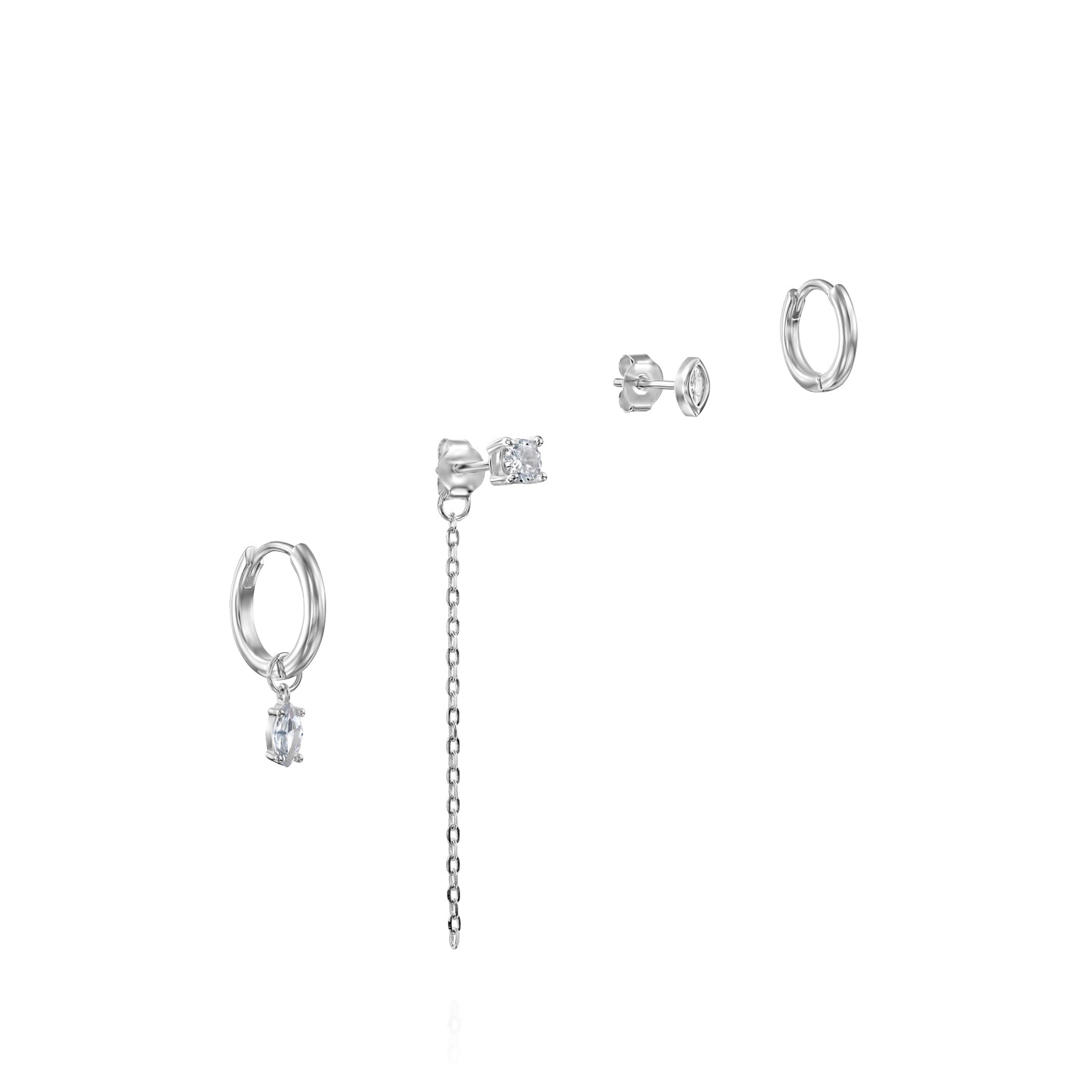 סט מריסה כסף 925