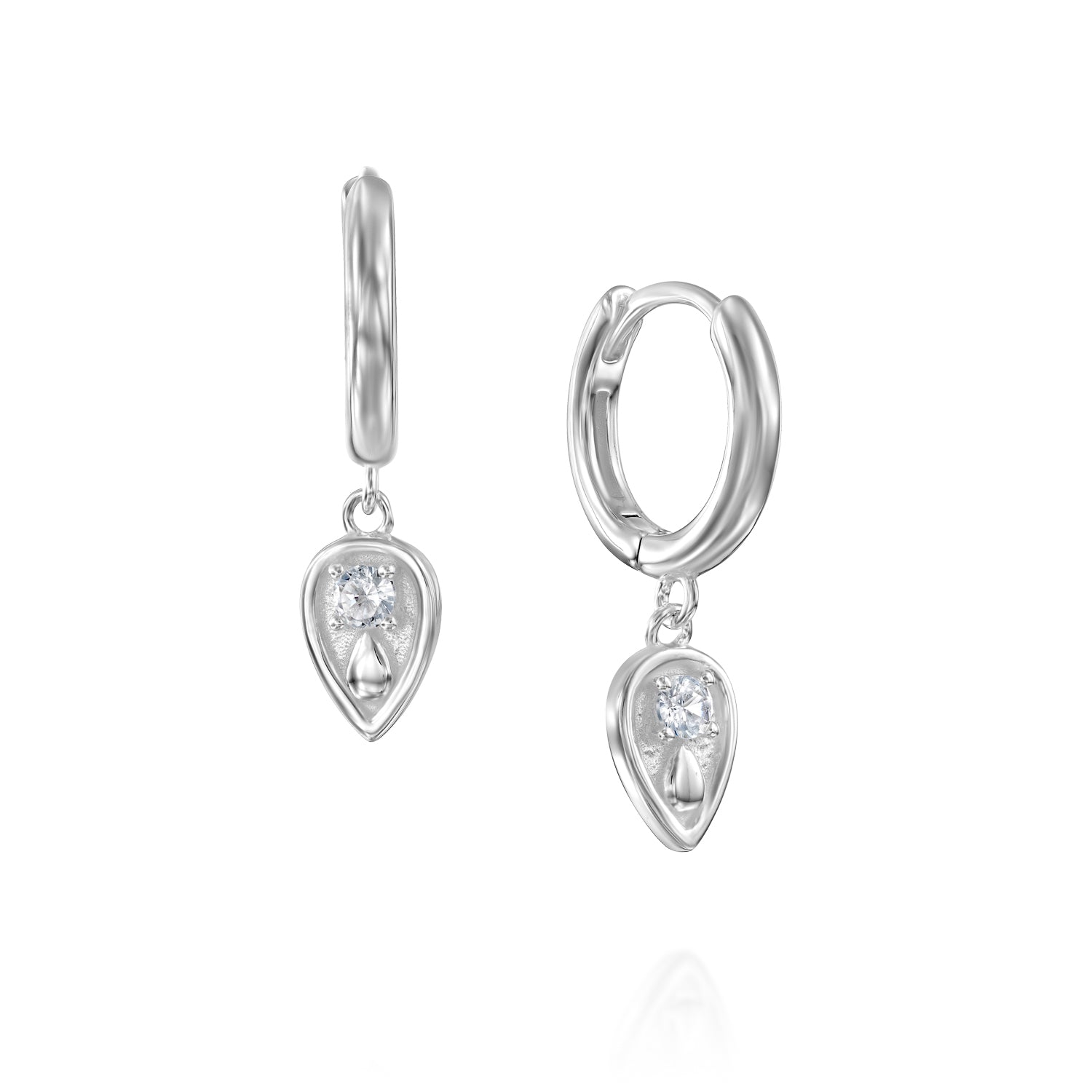 עגילי ולנטינה כסף 925