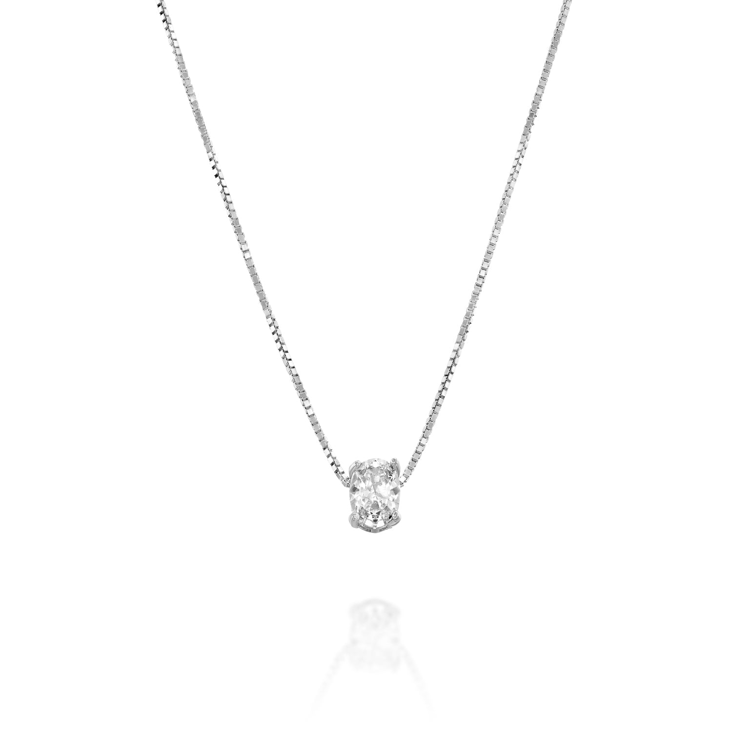 925 שרשרת נורה כסף