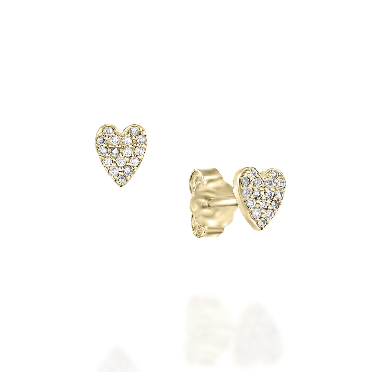 עגילי מרגו ציפוי זהב