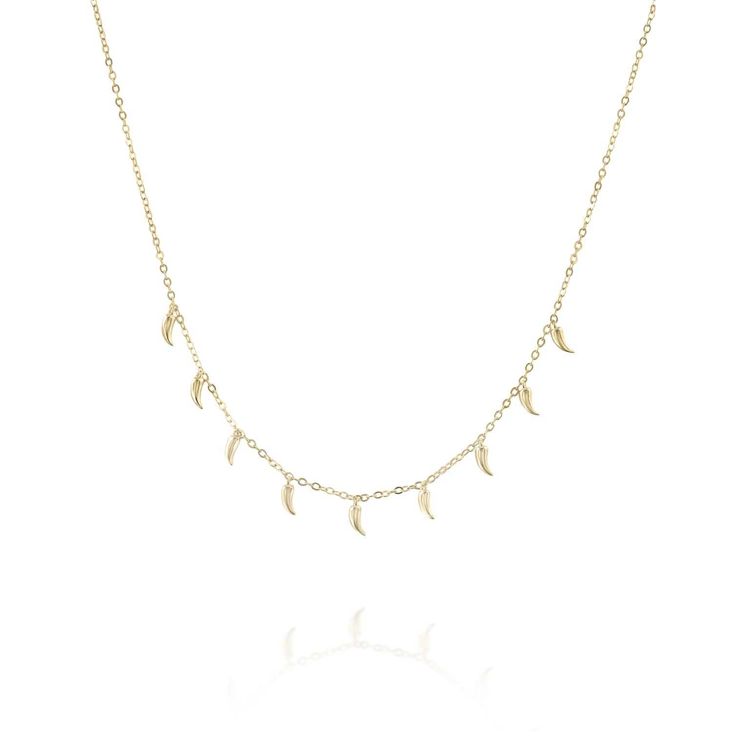 שרשרת דורותיה ציפוי זהב