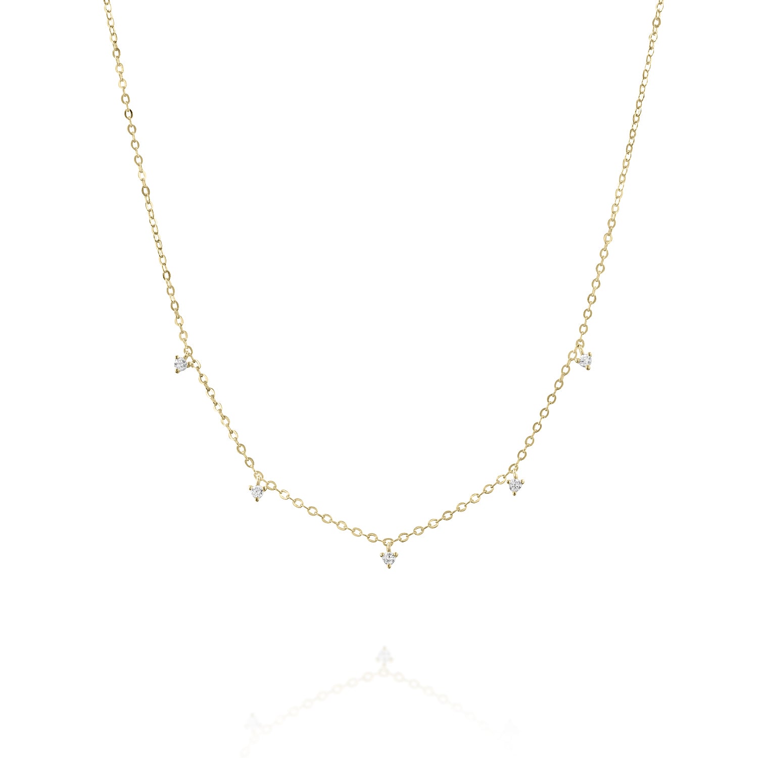 שרשרת אריקה ציפוי זהב