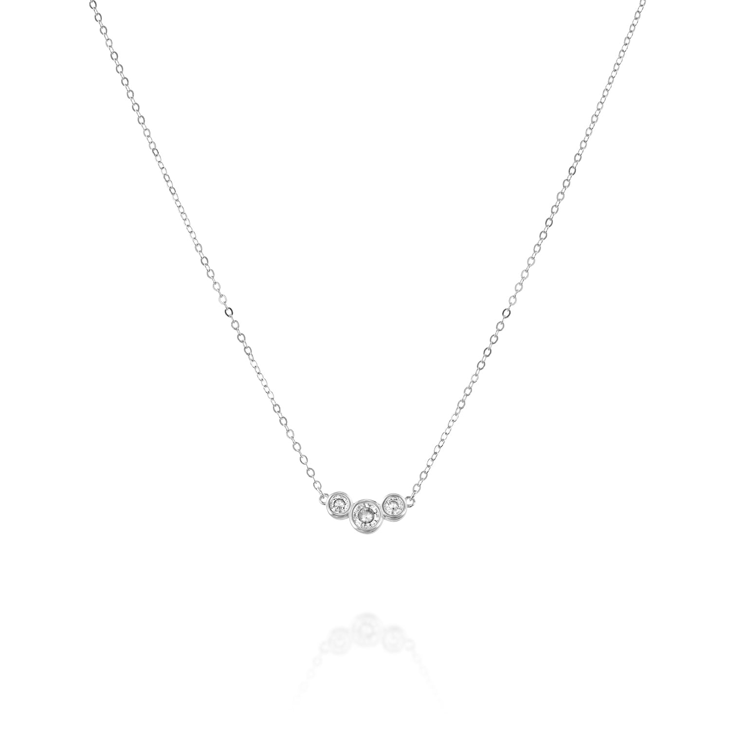 925 שרשרת קורטני כסף