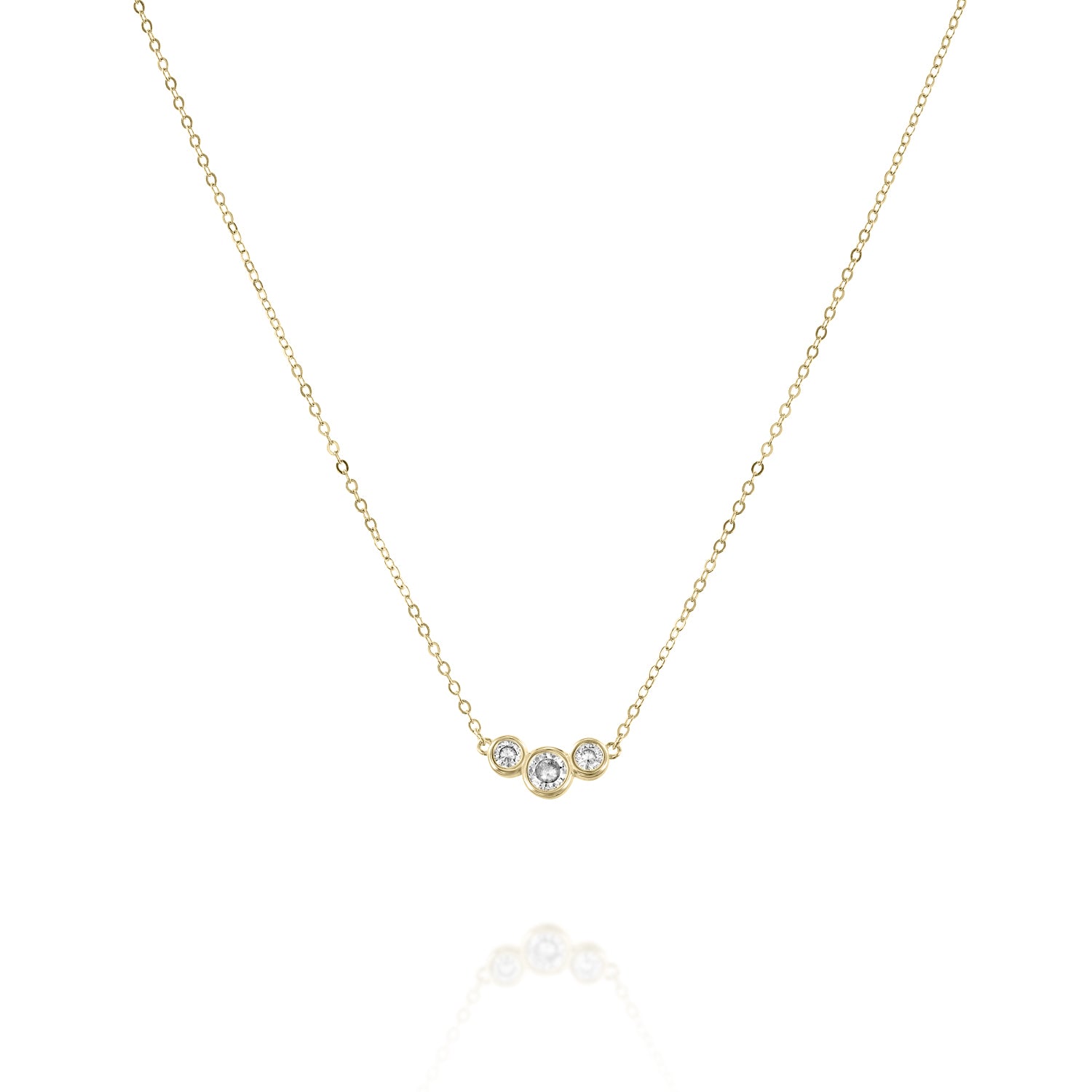 שרשרת קורטני ציפוי זהב