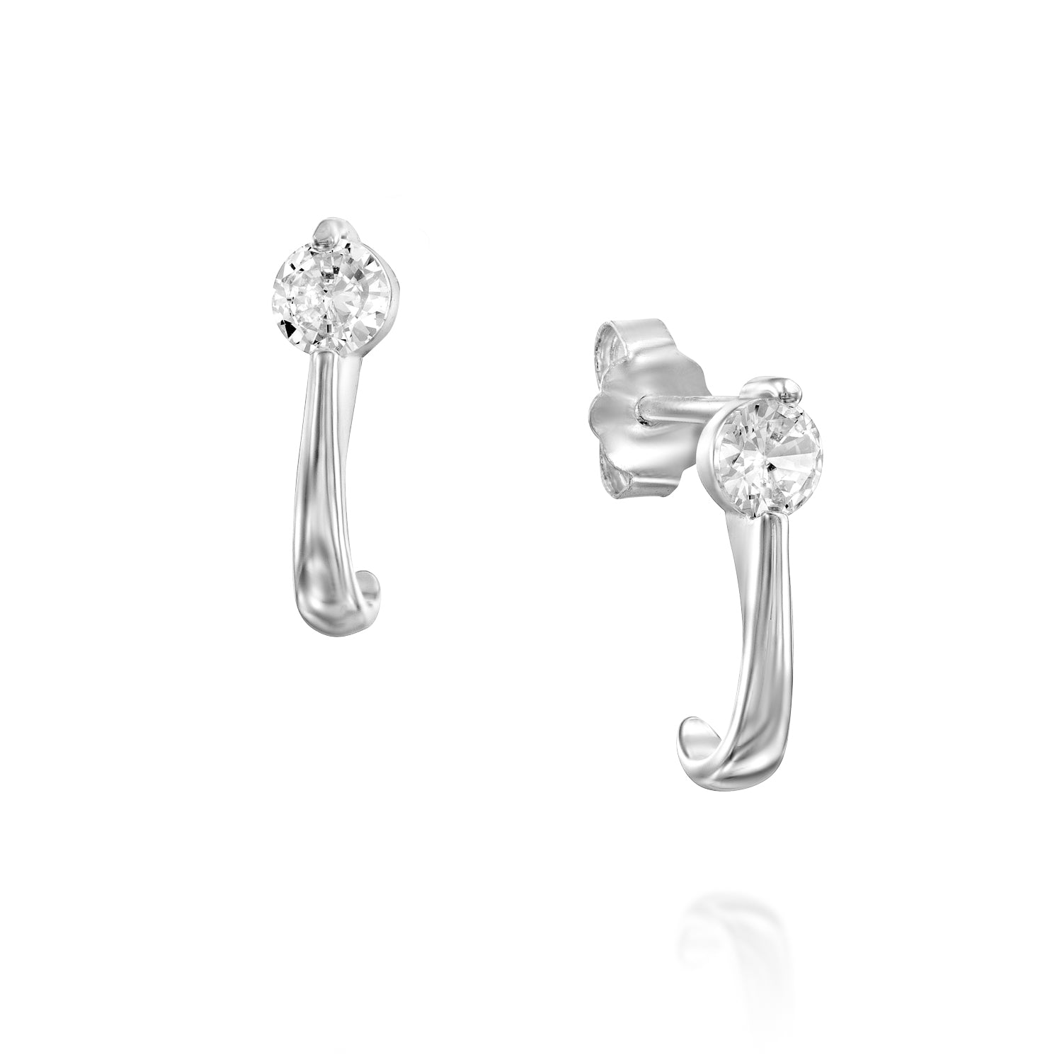 עגילי טינה כסף 925