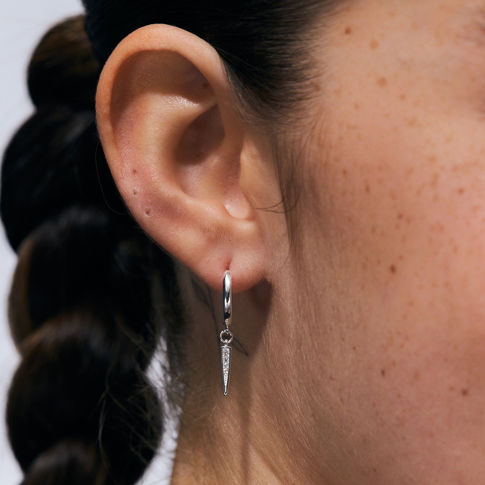 עגילי ג'ולייטה כסף 925