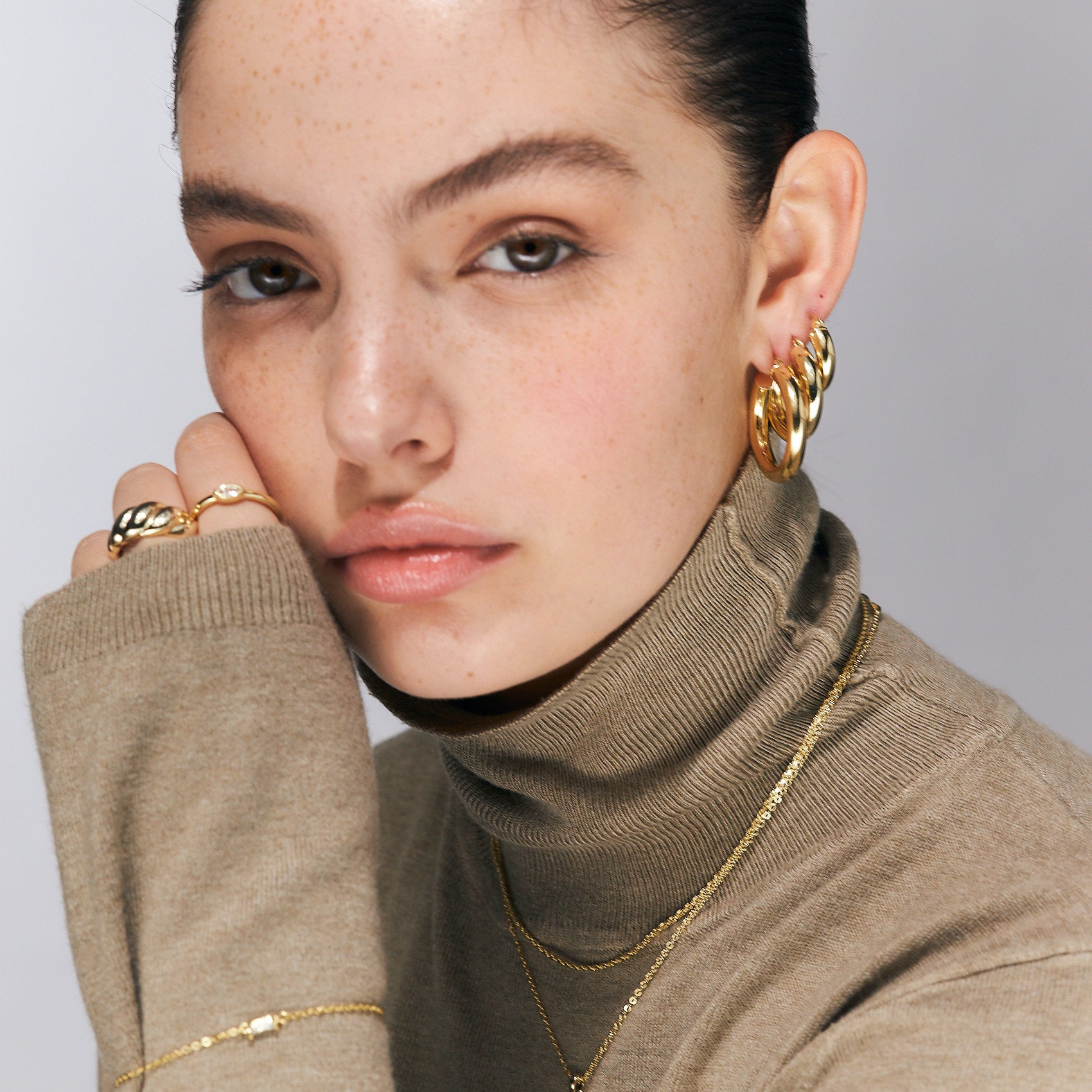 צמיד מריה ציפוי זהב