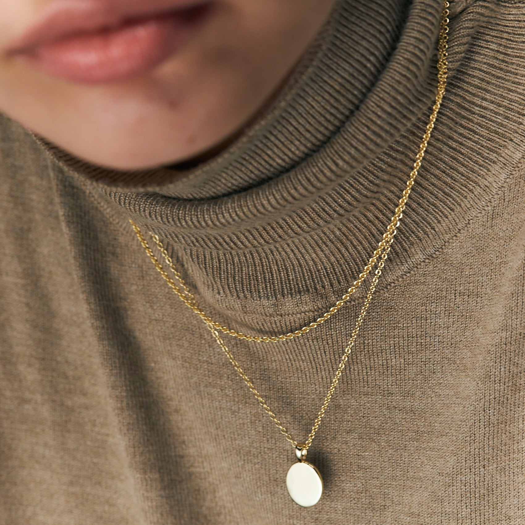 שרשרת סולדד ציפוי זהב