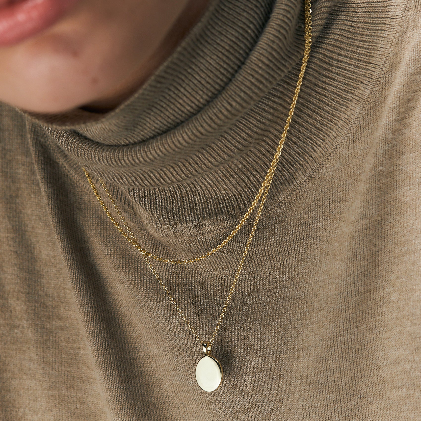 שרשרת סולדד ציפוי זהב