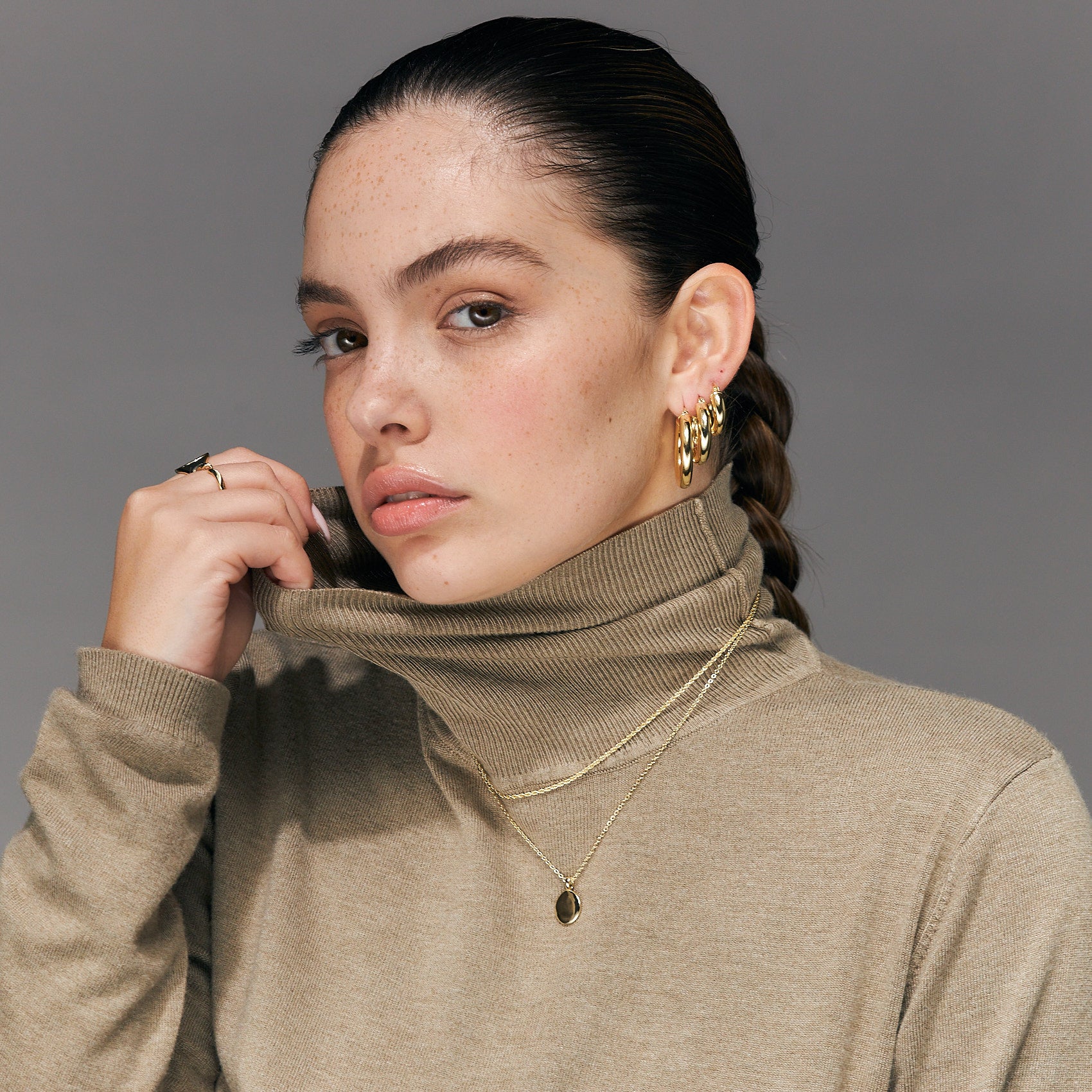 שרשרת סולדד ציפוי זהב