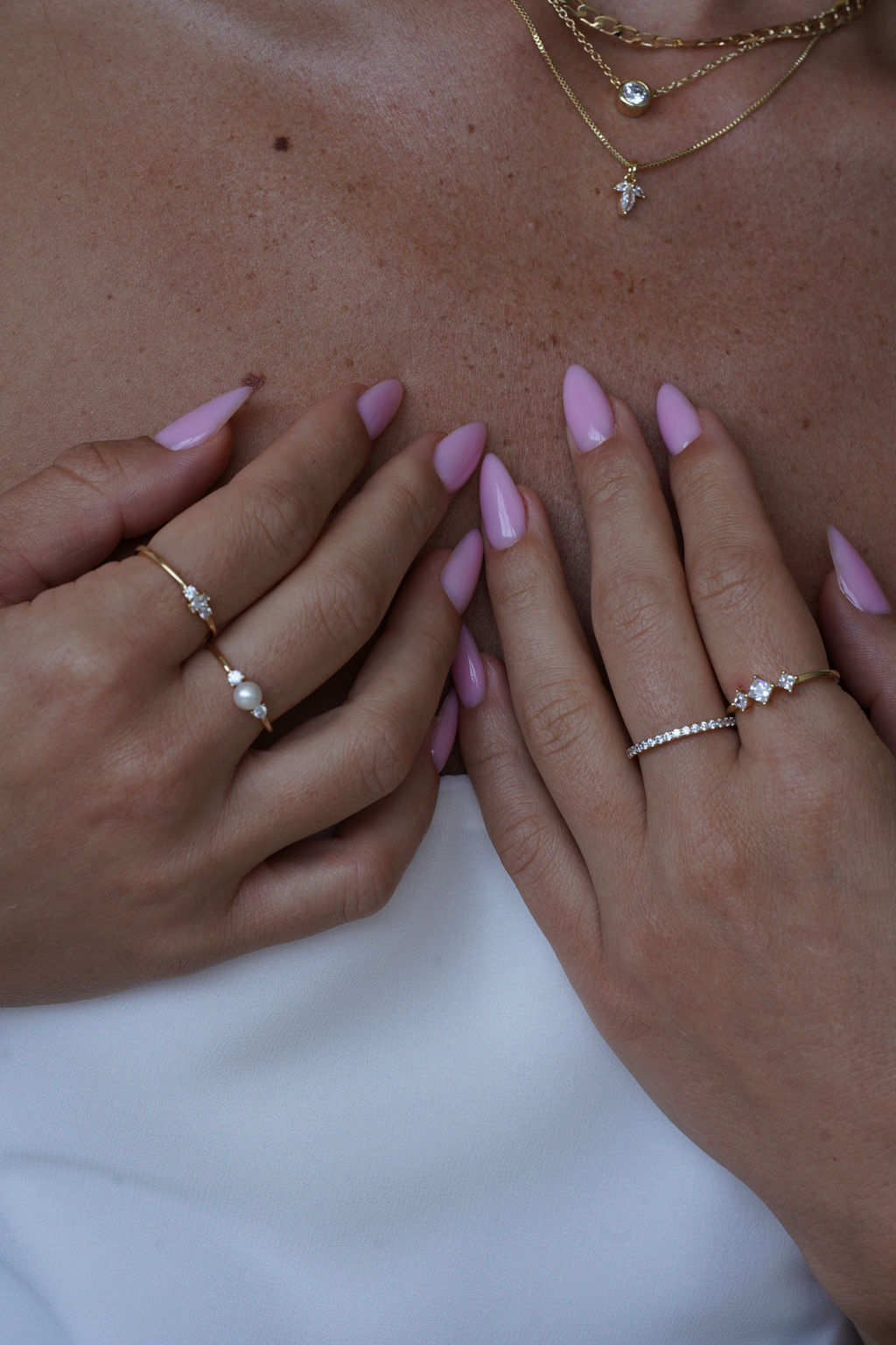 טבעת אלין ציפוי זהב