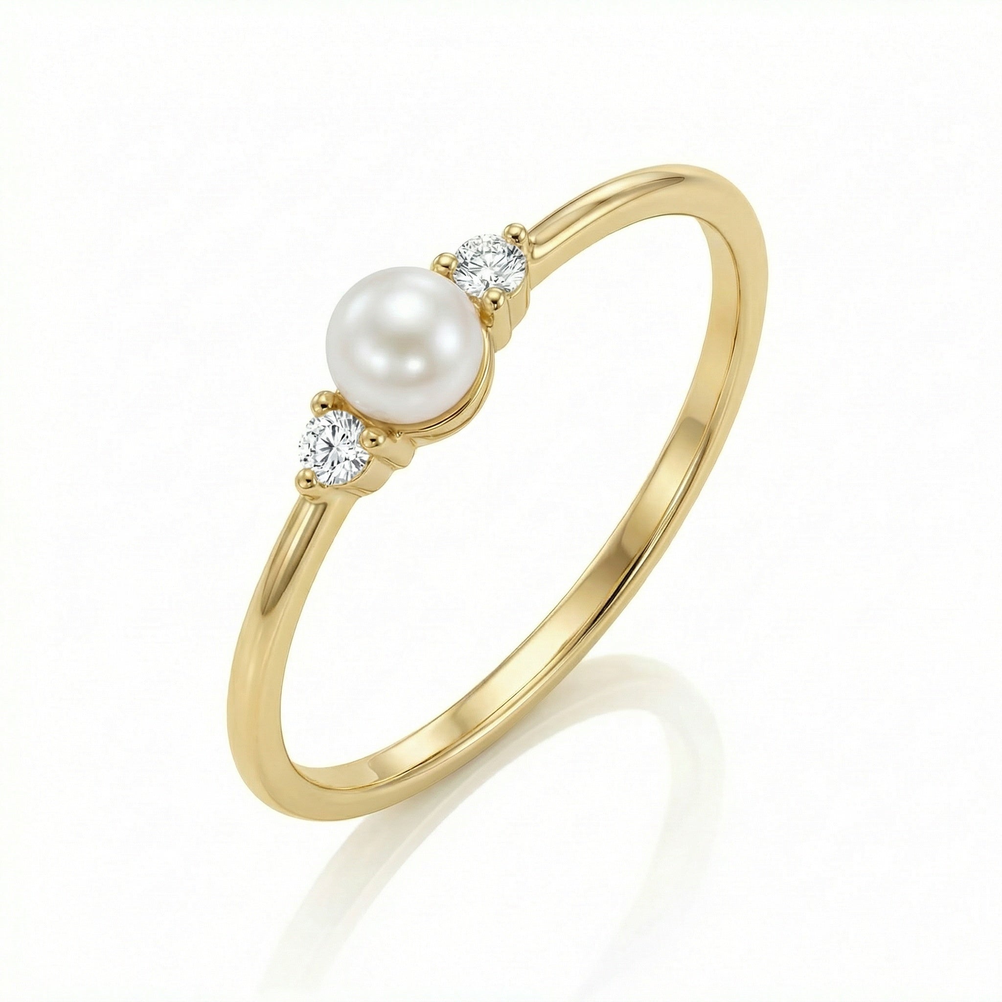 טבעת מרין ציפוי זהב