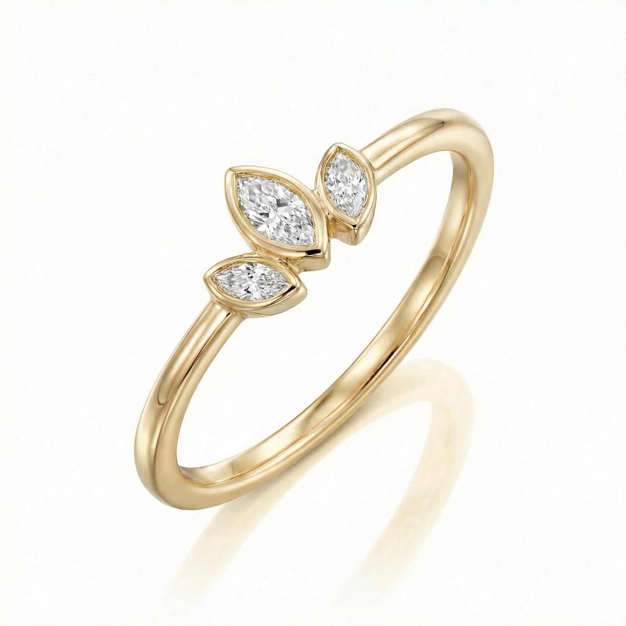 טבעת ביילי ציפוי זהב