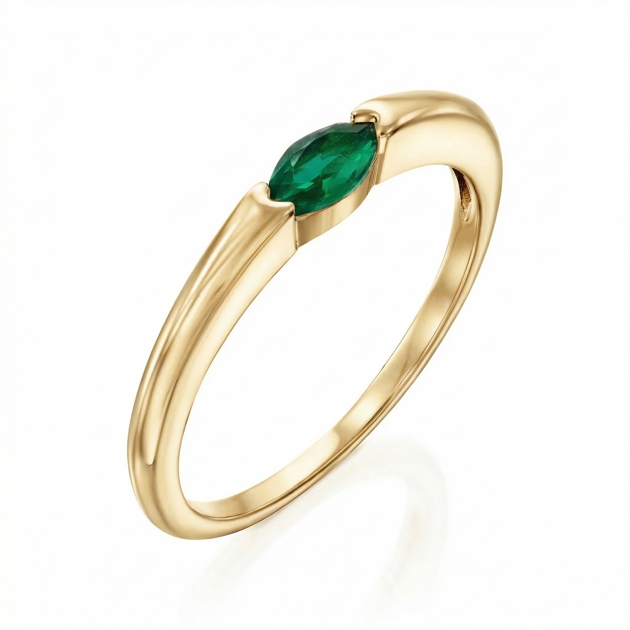 טבעת ויויאן ציפוי זהב