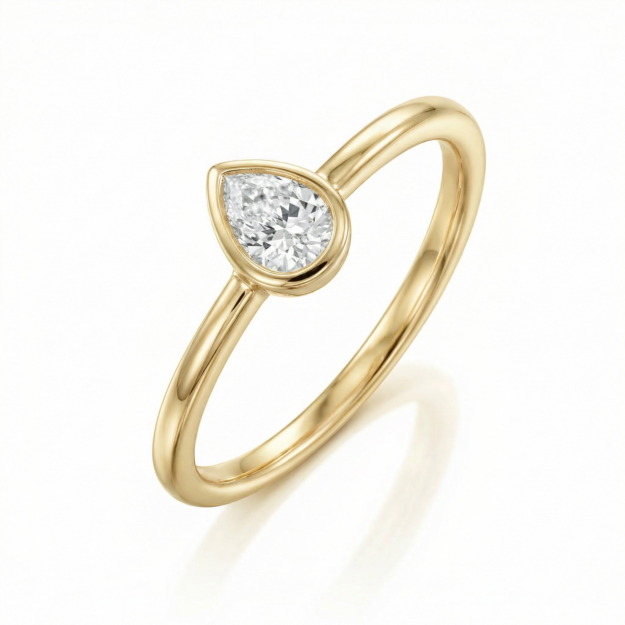 טבעת אוניל ציפוי זהב